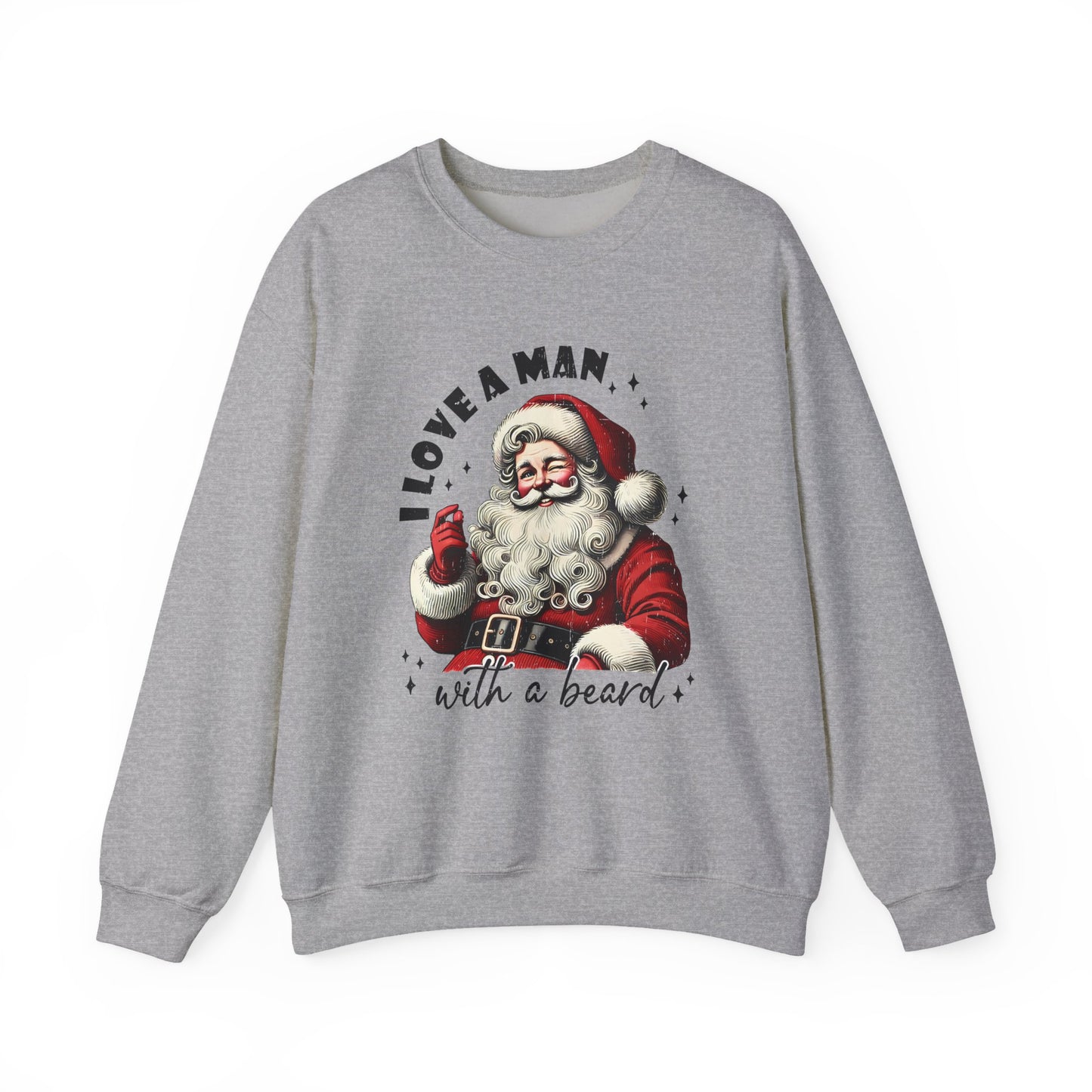 Retro Santa sweatshirt, Old school Santa, Sarcastic Santa, Funny Santa - PopCultureByDesign36