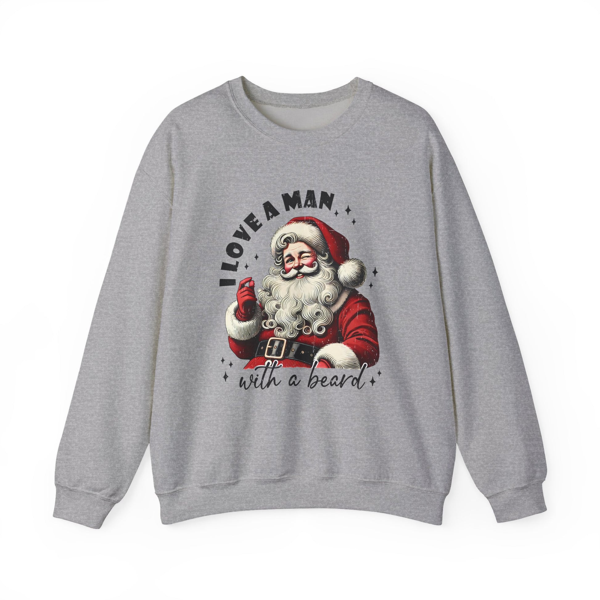 Retro Santa sweatshirt, Old school Santa, Sarcastic Santa, Funny Santa - PopCultureByDesign36