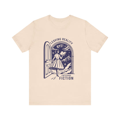 Leaving Reality, A Well Read Woman Shirt, Reading Shirt, Librarian Shirt - PopCultureByDesign36