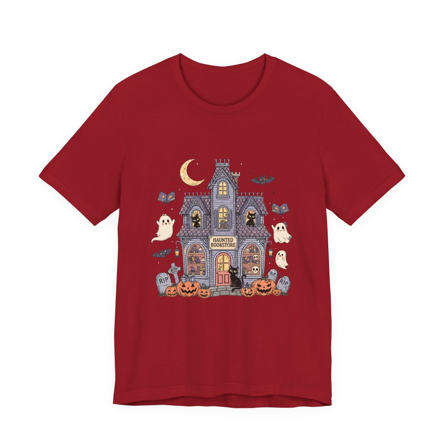 Funny Ghost Haunted House Shirt, Cute Ghost Shirt, Funny Ghost Shirt - PopCultureByDesign36