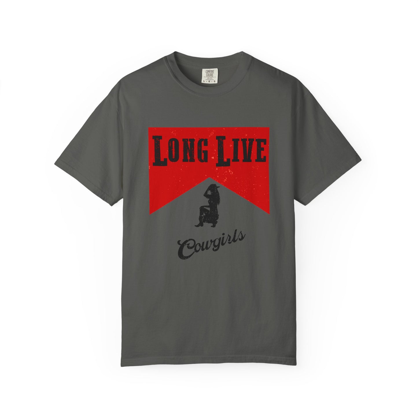 Comfort Colors Long Live Cowgirls western graphic shirt, Rodeo shirt - PopCultureByDesign36