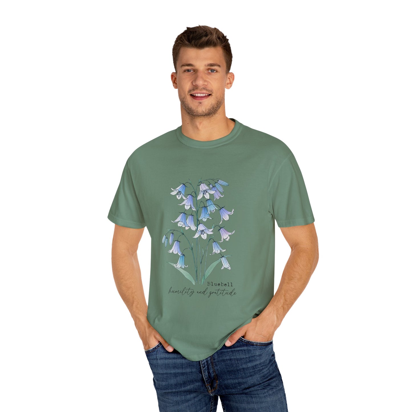Bluebells Kindness Shirt, Bluebells Floral Shirt, Inspirational Shirt - PopCultureByDesign36