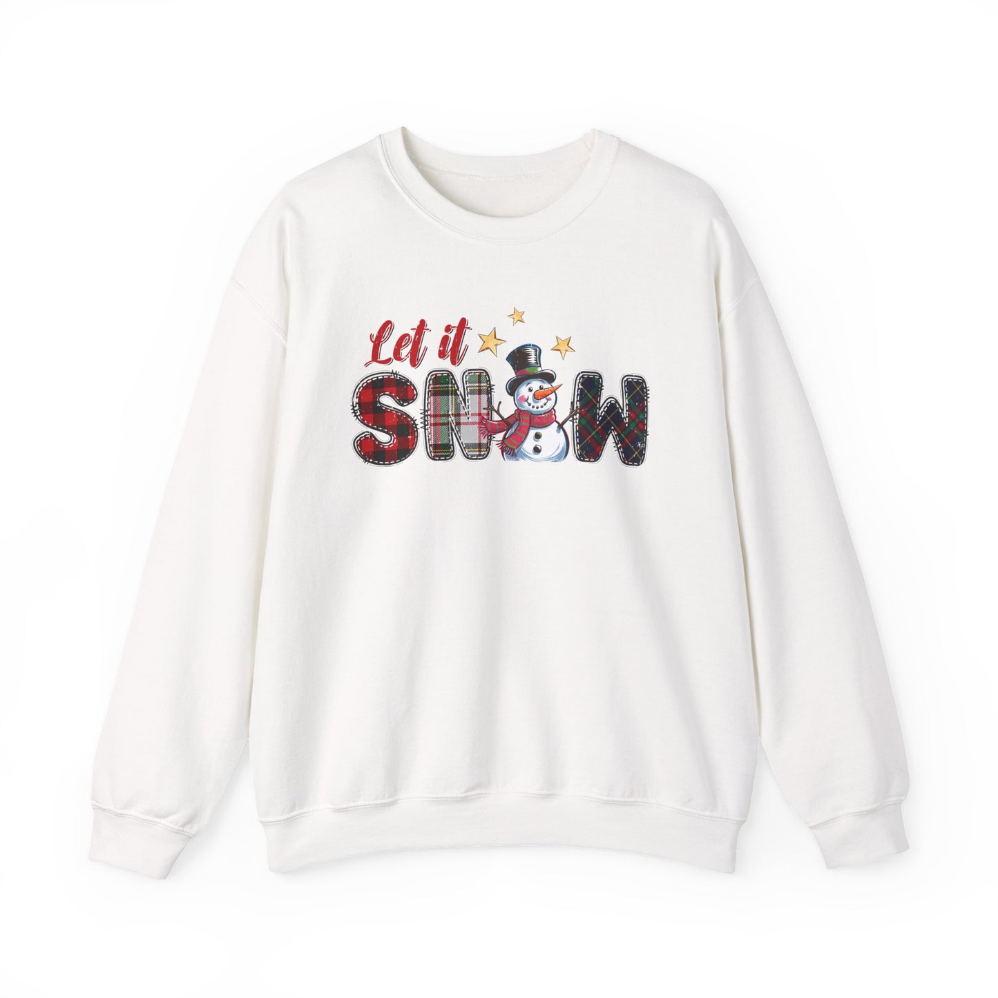 Let It Snow Sweatshirt, Christmas Tis The Season Sweatshirt, Merry Christmas - PopCultureByDesign36