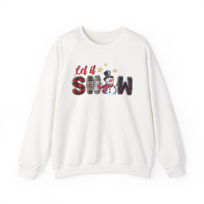 Let It Snow Sweatshirt, Christmas Tis The Season Sweatshirt, Merry Christmas - PopCultureByDesign36