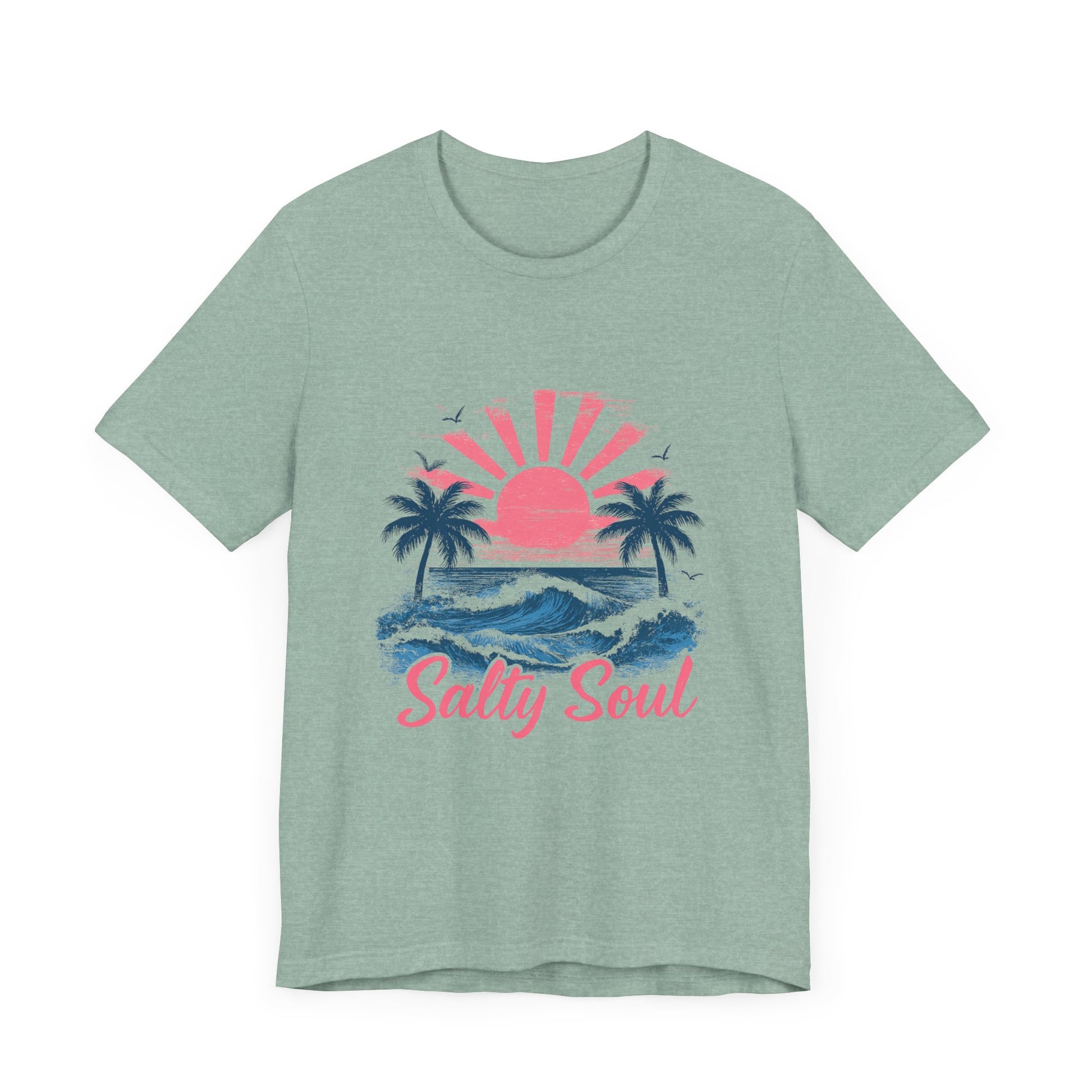 Retro Salty Soul Shirt, Summer Salty Soul T-shirt, Trendy Summer Shirt - PopCultureByDesign36