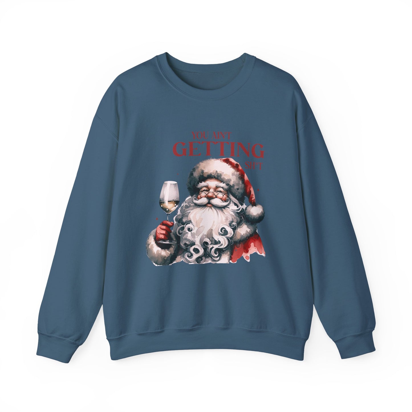 Santa Inspired, Funny Santa sweatshirt, Retro Santa sweatshirt - PopCultureByDesign36