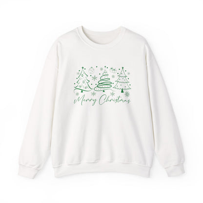 Boho Style Merry Christmas Sweatshirt, Cozy Christmas Outfit - PopCultureByDesign36