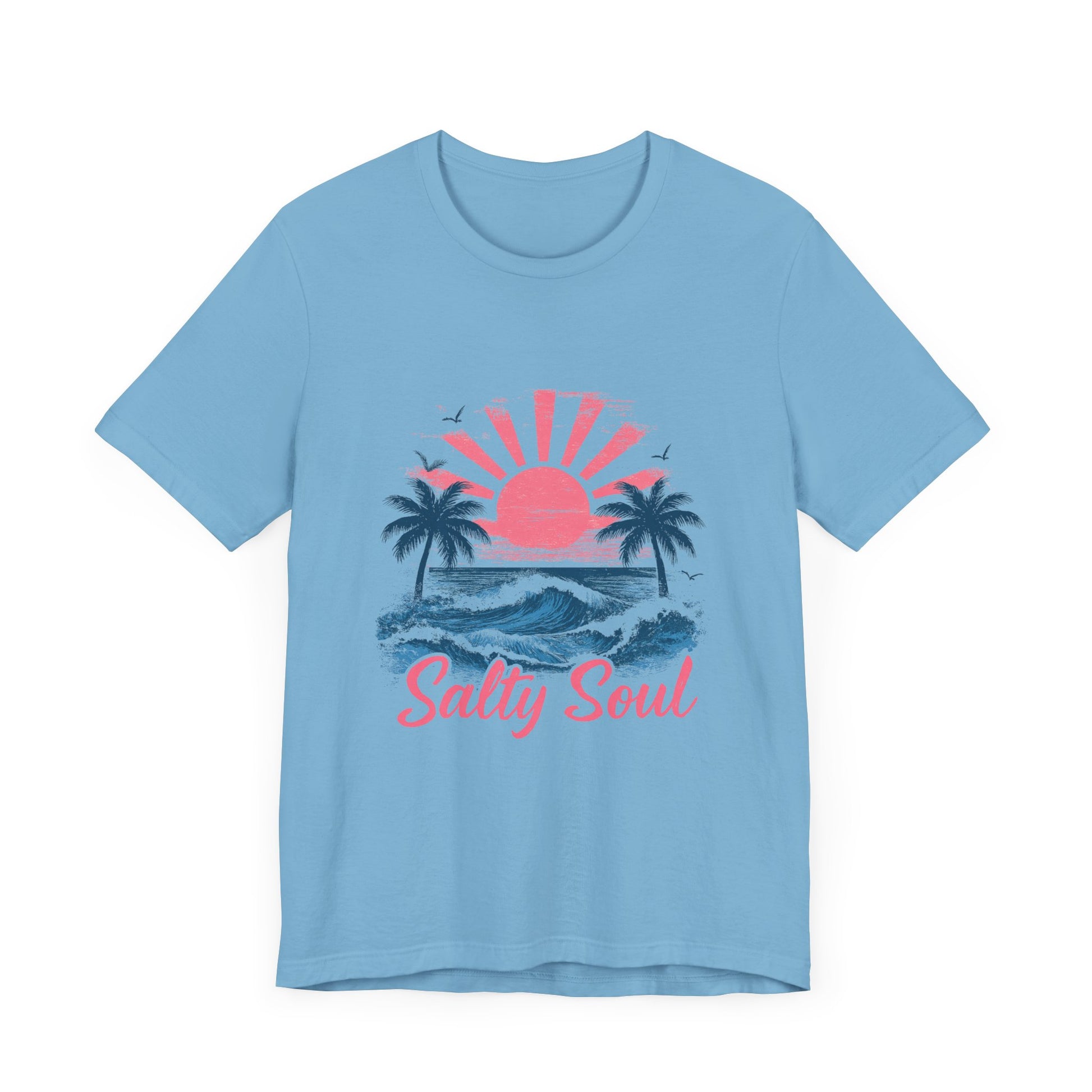Retro Salty Soul Shirt, Summer Salty Soul T-shirt, Trendy Summer Shirt - PopCultureByDesign36