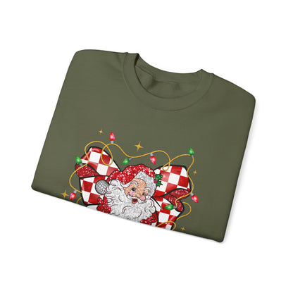 Funny Croquette Santa Sweatshirt, Santa Inspired, Funny Santa sweatshirt - PopCultureByDesign36