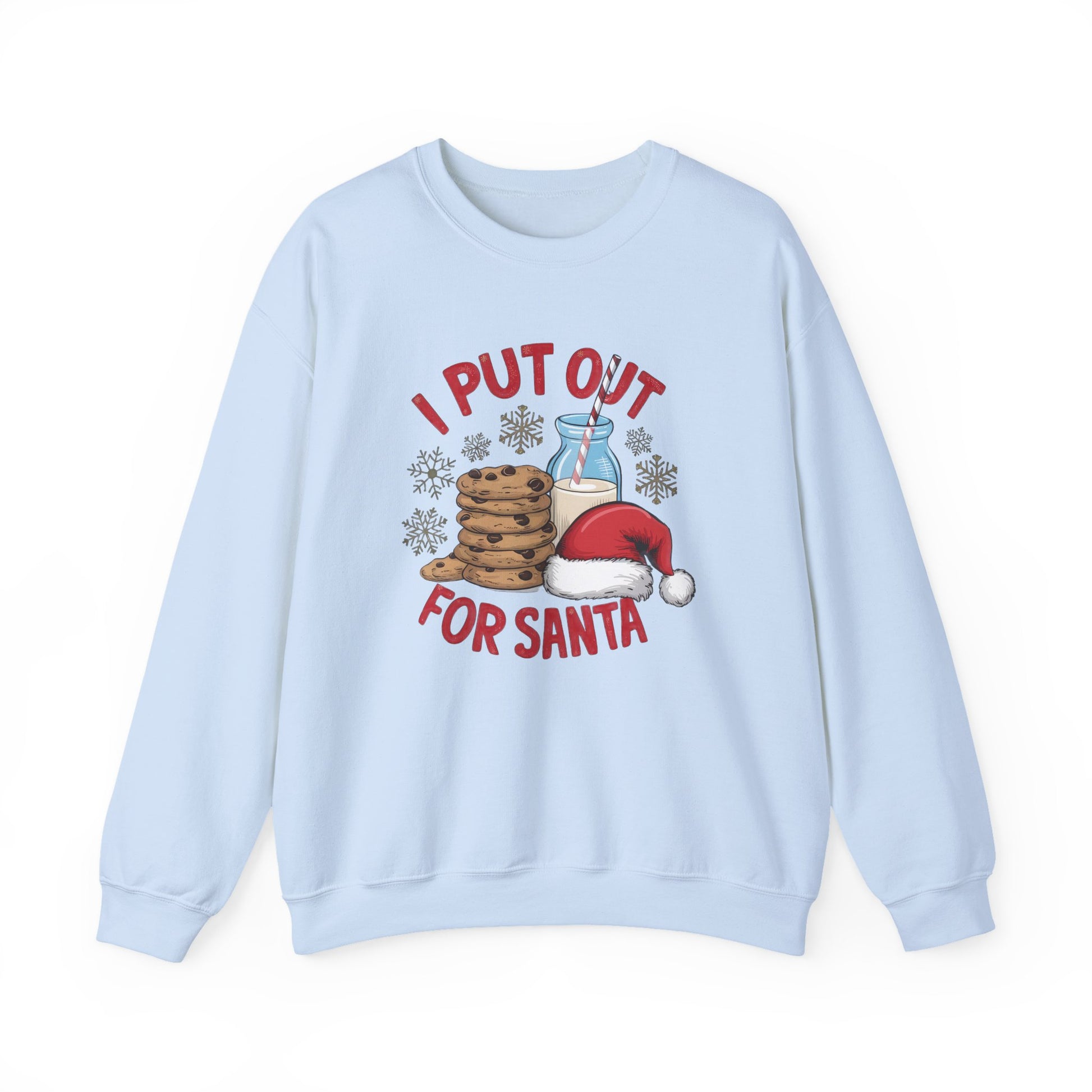 I Put Out For Santa Sweatshirt, Funny Christmas Shirt, Funny Santa Shirt - PopCultureByDesign36
