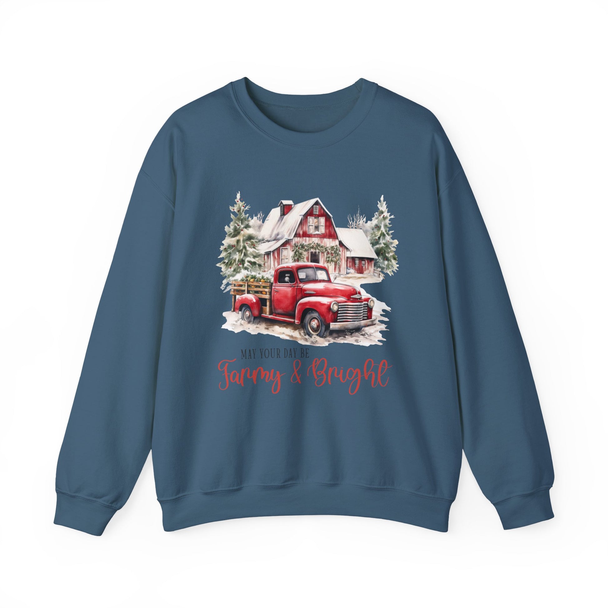 May your day be farmy and bright, Country Farm Christmas shirt - PopCultureByDesign36