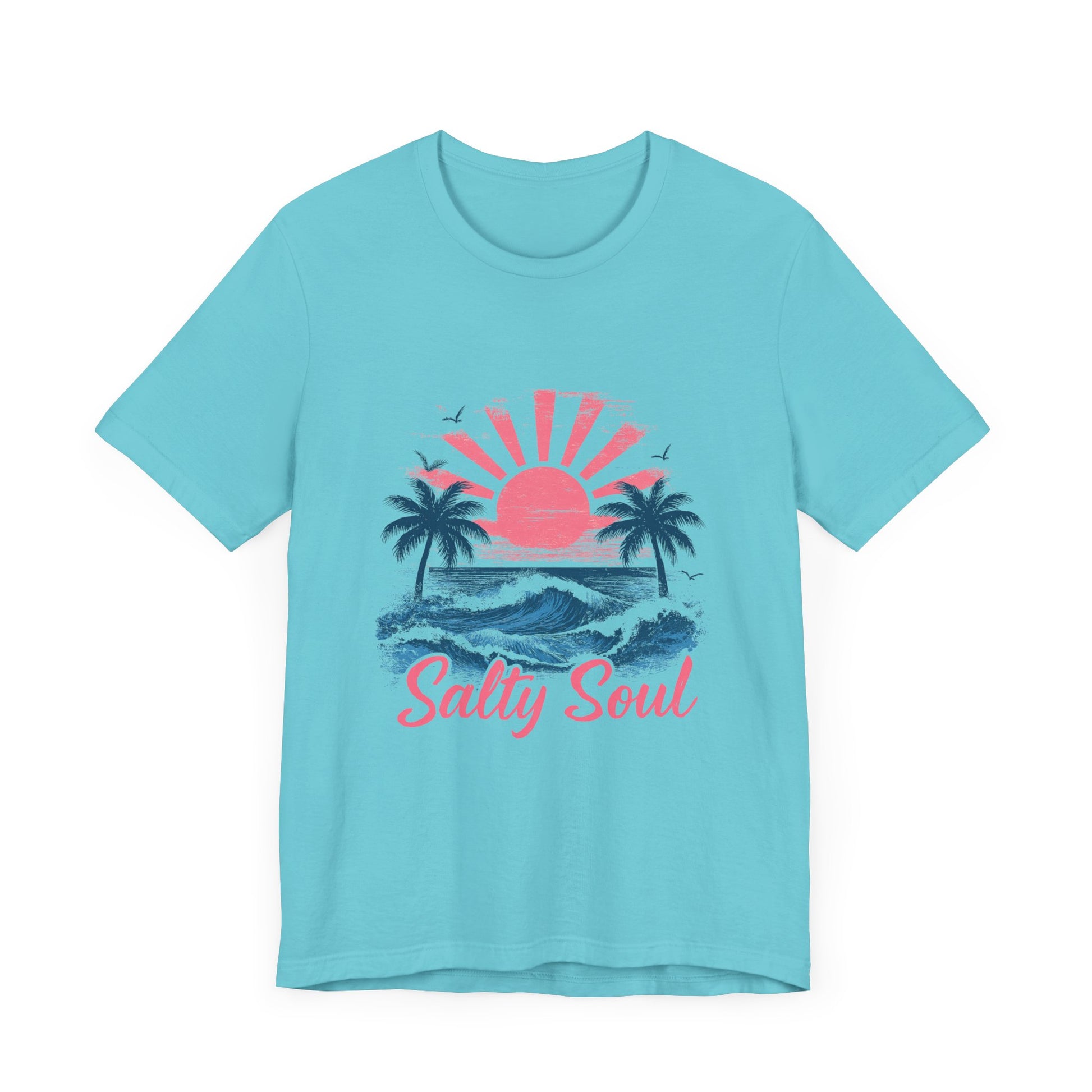 Retro Salty Soul Shirt, Summer Salty Soul T-shirt, Trendy Summer Shirt - PopCultureByDesign36