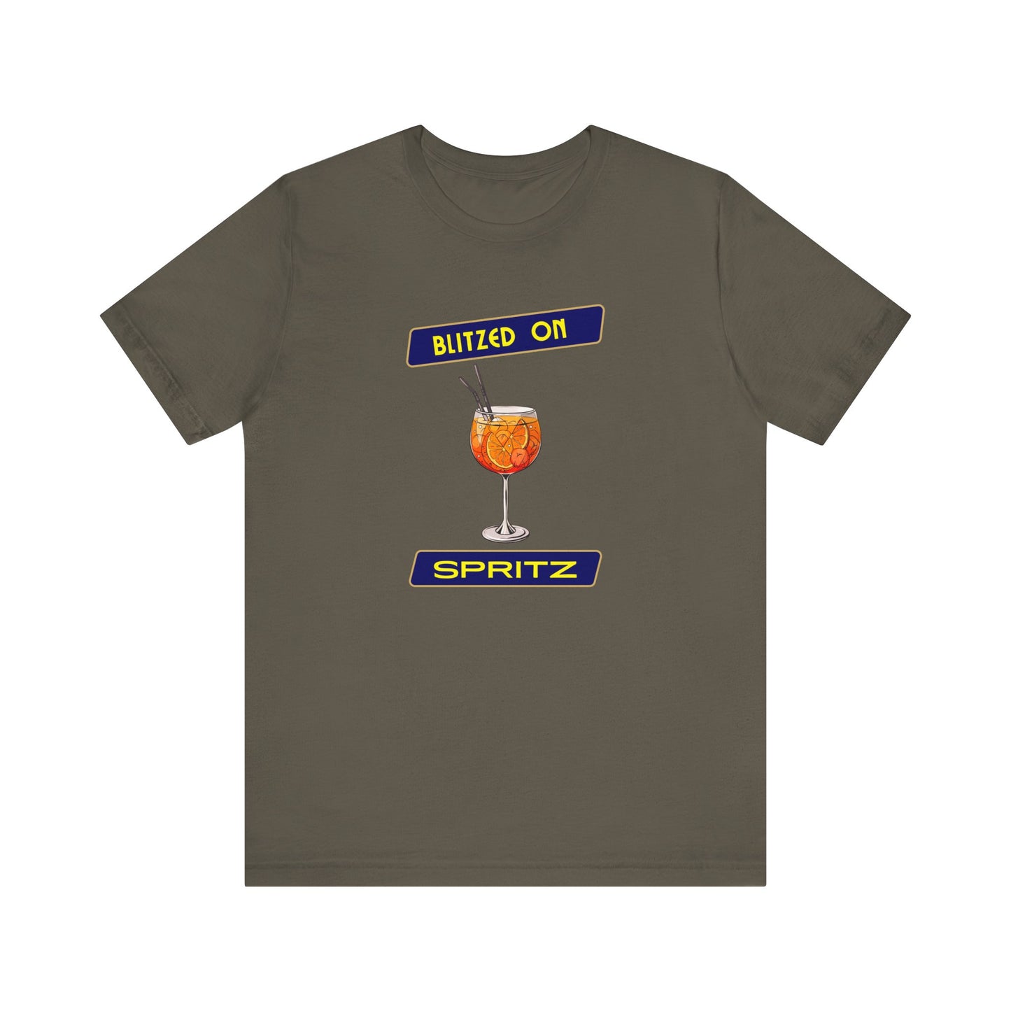 Aperol Spritz Shirt, Fun Cocktail Graphic Tee, Cocktail Drink Shirt - PopCultureByDesign36