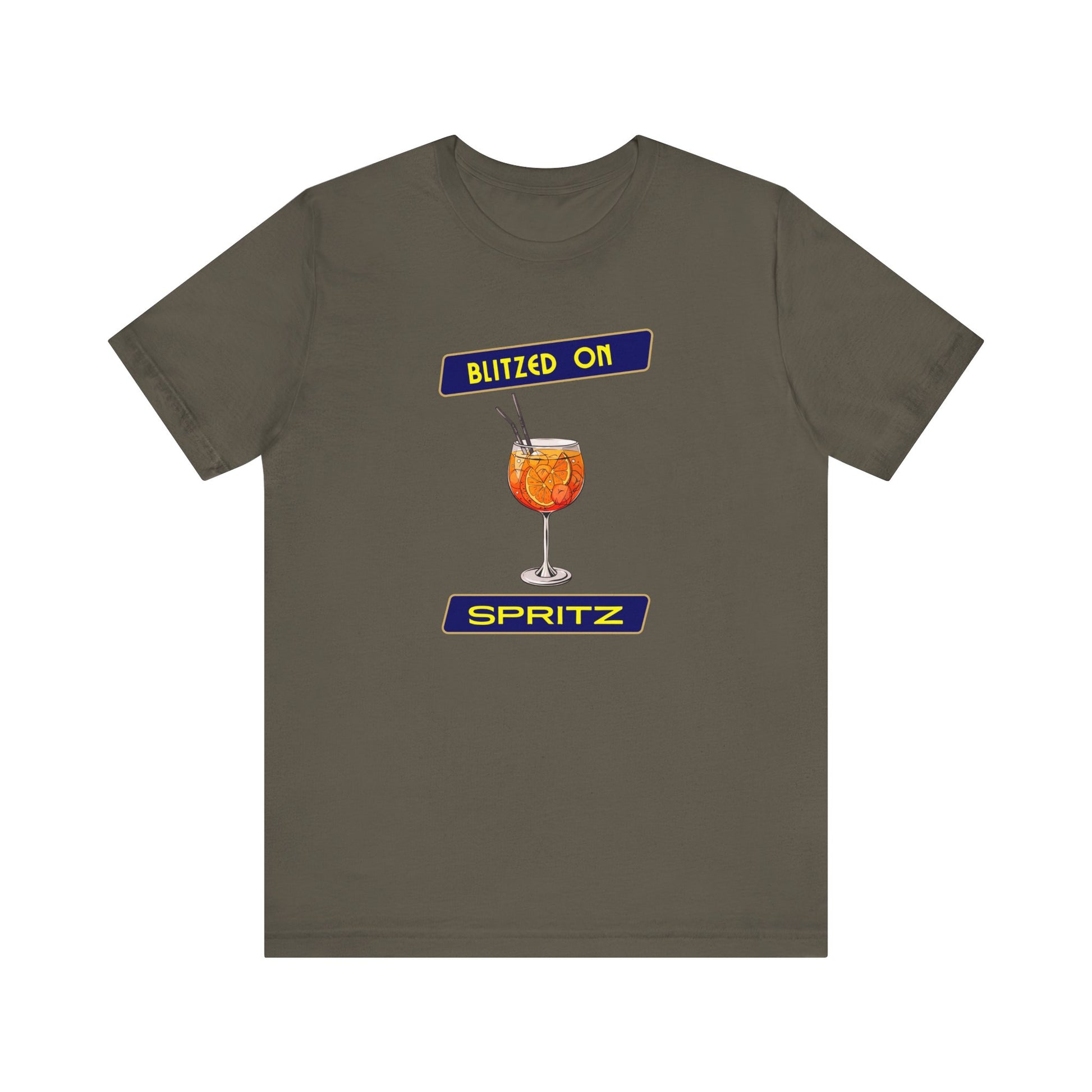 Aperol Spritz Shirt, Fun Cocktail Graphic Tee, Cocktail Drink Shirt - PopCultureByDesign36