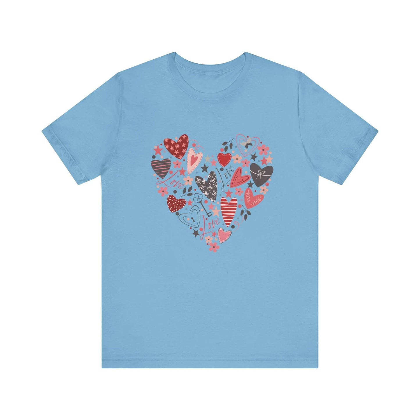 Valentine Heart Shirt, Heart Shirt, Love Shirt, Valentine Shirt, Valentines Day Shirt - PopCultureByDesign36