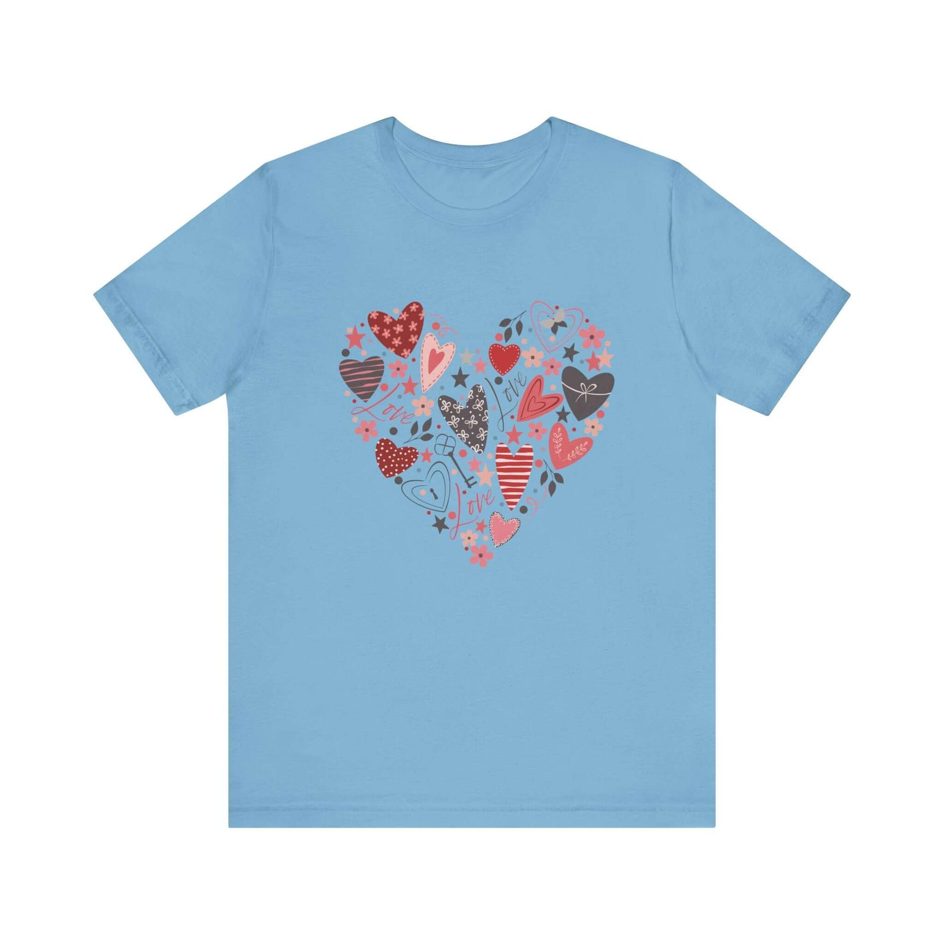 Valentine Heart Shirt, Heart Shirt, Love Shirt, Valentine Shirt, Valentines Day Shirt - PopCultureByDesign36