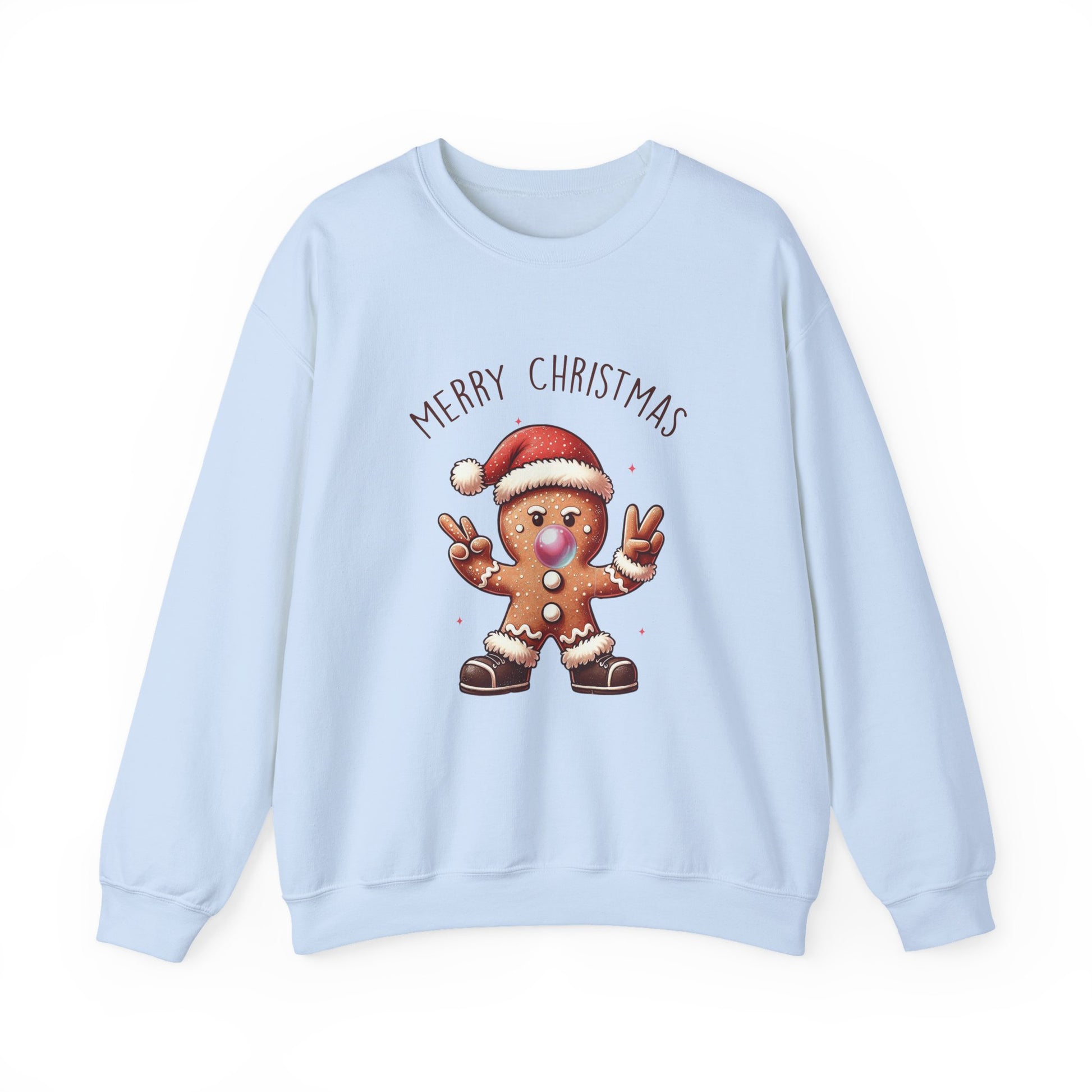 Funny Christmas Gingerbread Sweatshirt, Christmas Cookie Shirt, Christmas Santa - PopCultureByDesign36