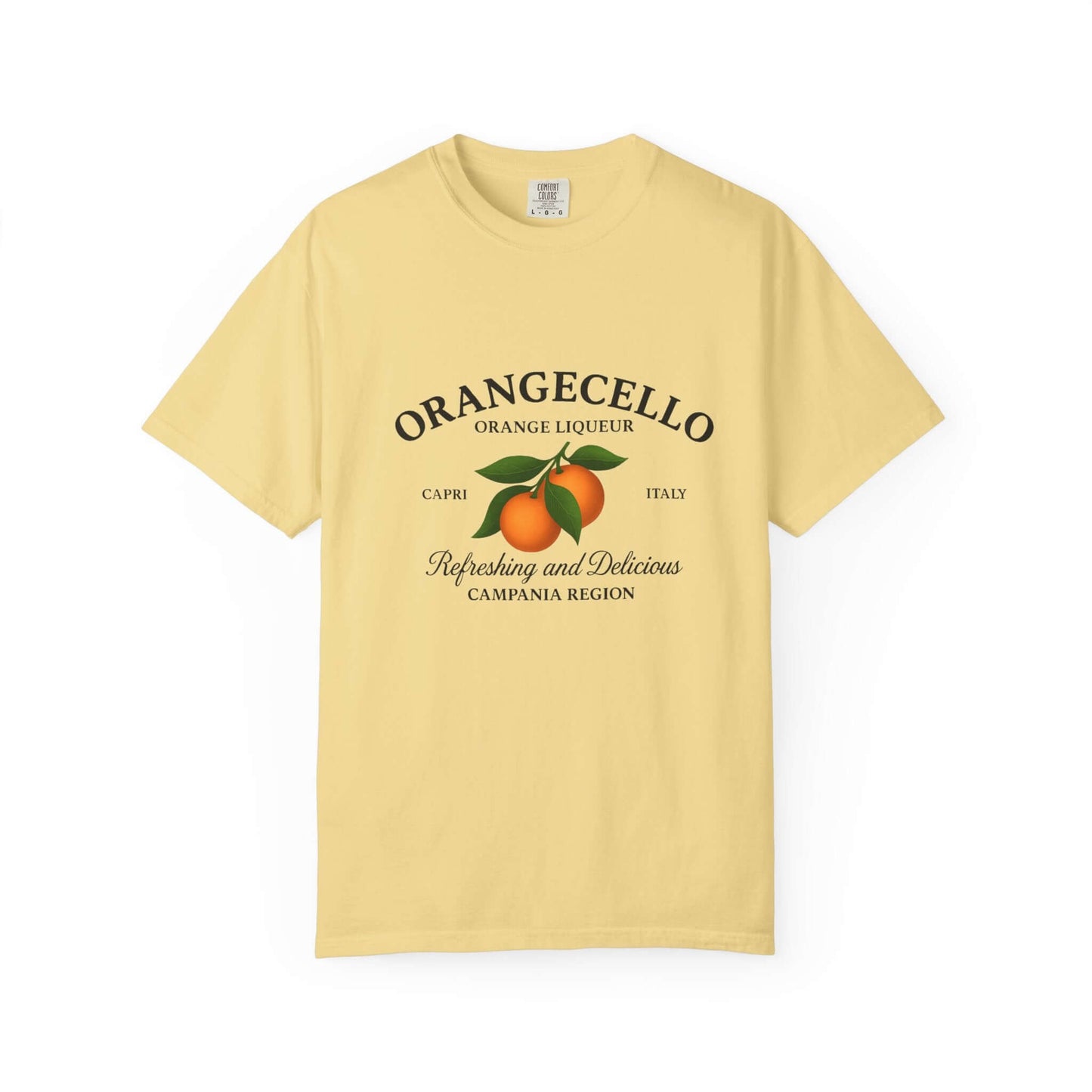 Orangecello Tee, Orangecello Graphic Shirt, Italian Summer Cocktail Shirt - PopCultureByDesign36