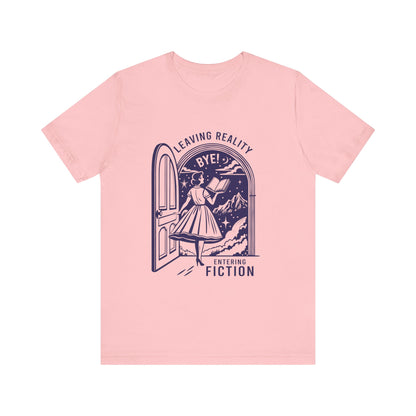 Leaving Reality, A Well Read Woman Shirt, Reading Shirt, Librarian Shirt - PopCultureByDesign36