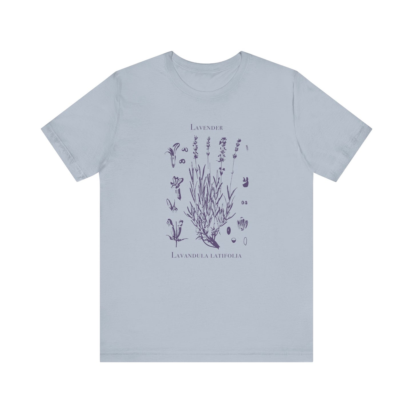 Retro Lavender Adult Shirt, Wildflowers Nature Shirt, Botanical Shirt - PopCultureByDesign36