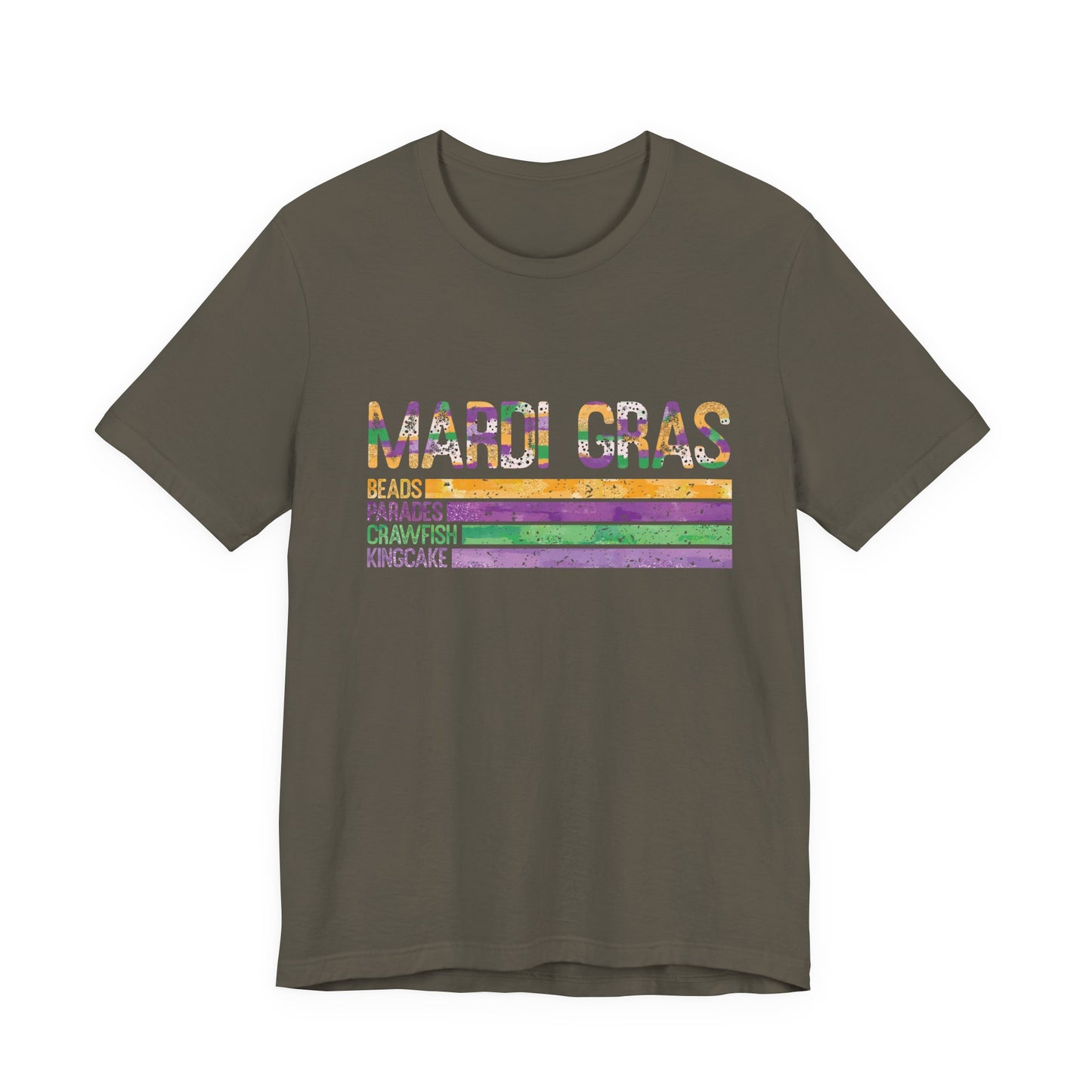Louisiana Mardi Gras Shirt, Fat Tuesday, Bourbon Street Tee - PopCultureByDesign36