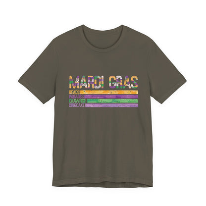 Louisiana Mardi Gras Shirt, Fat Tuesday, Bourbon Street Tee - PopCultureByDesign36