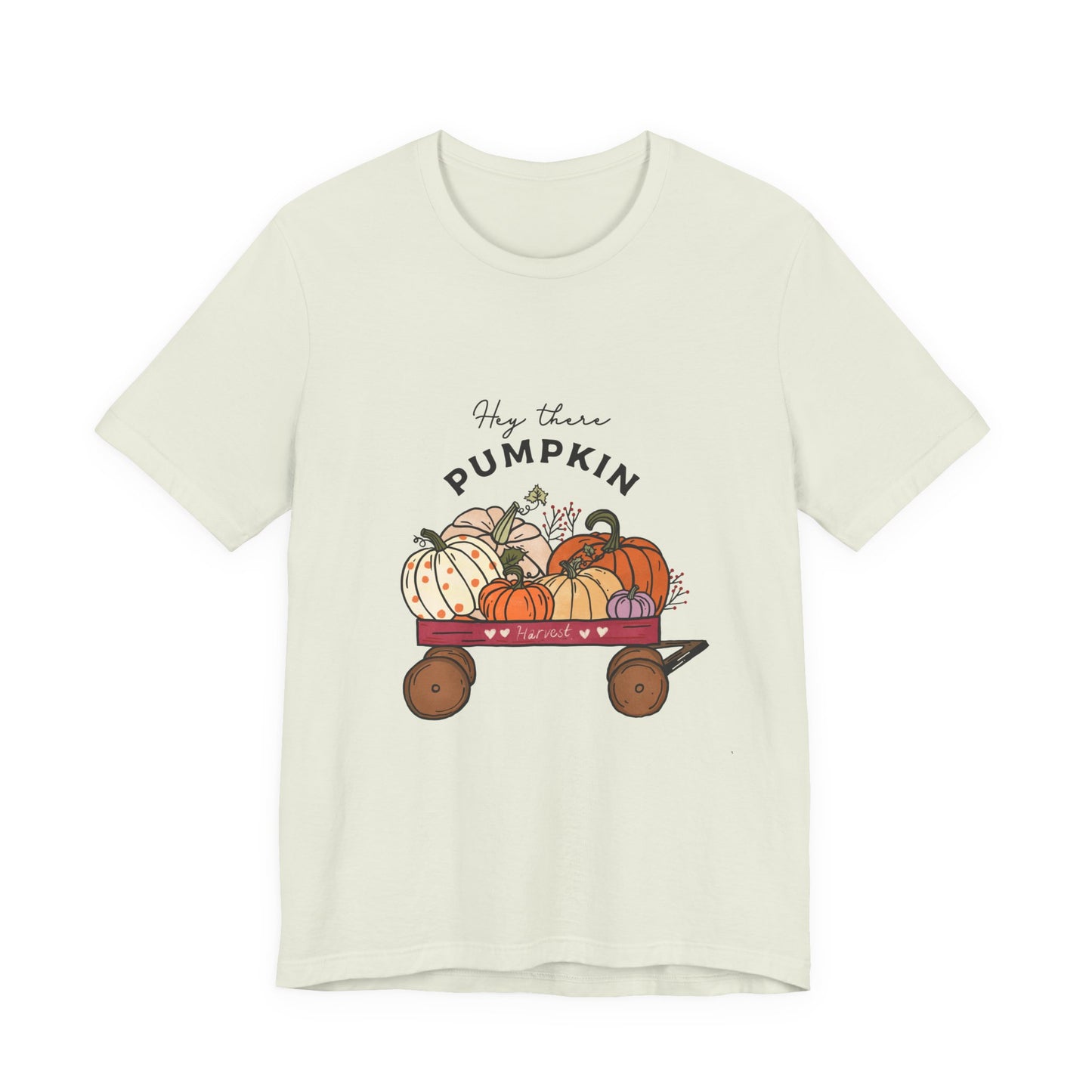 Hey There Pumpkin Unisex Tee, Autumn Halloween Pumpkin T-Shirt - PopCultureByDesign36
