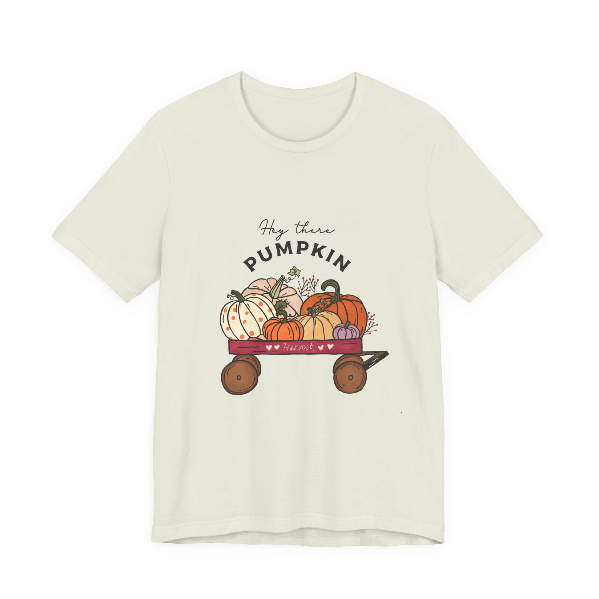 Hey There Pumpkin Unisex Tee, Autumn Halloween Pumpkin T-Shirt - PopCultureByDesign36