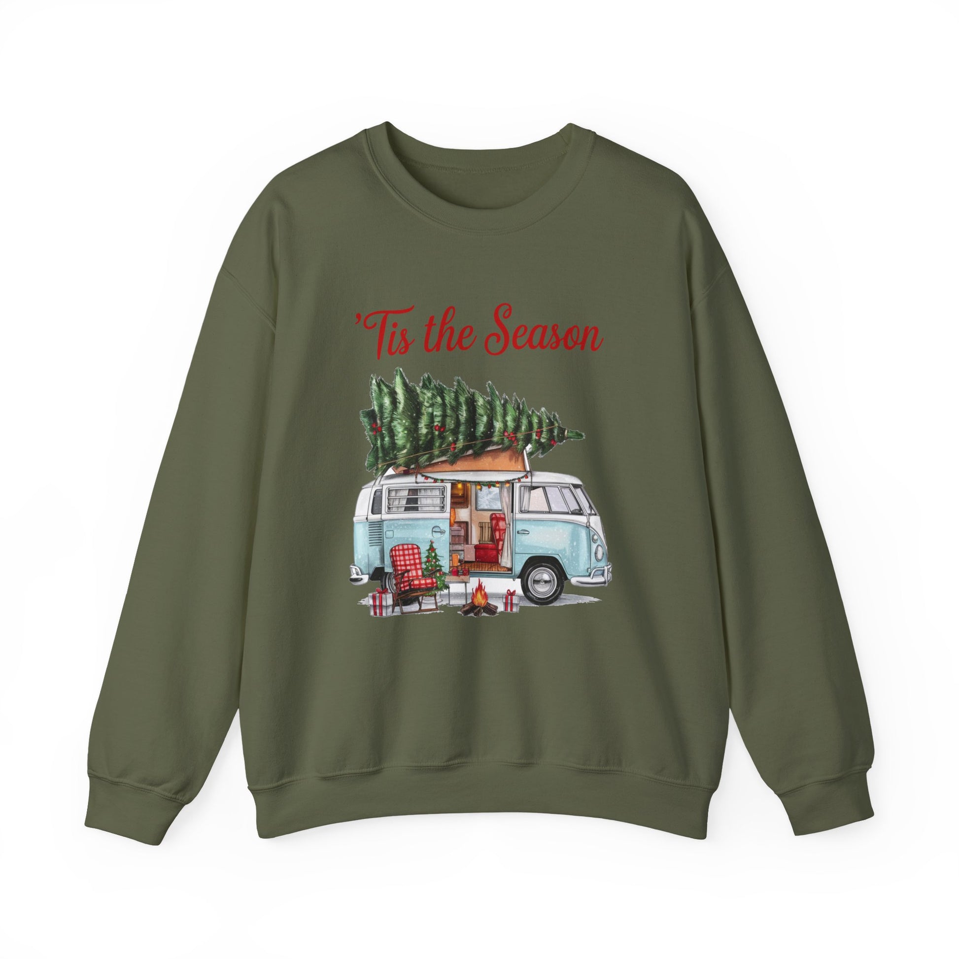 Tis the season Sweatshirt, Christmas Family Sweater, Christmas Holiday Sweatshirt - PopCultureByDesign36