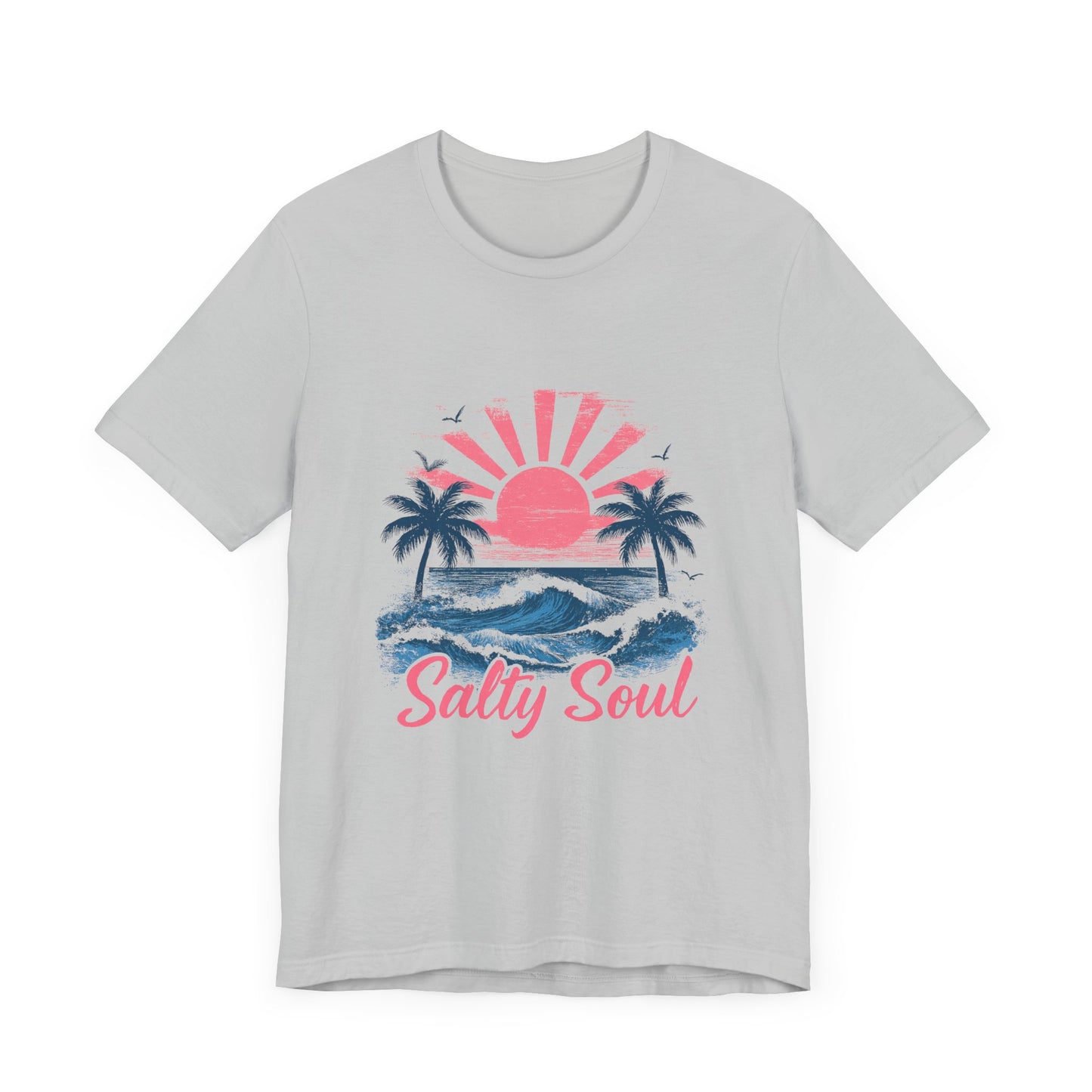 Retro Salty Soul Shirt, Summer Salty Soul T-shirt, Trendy Summer Shirt - PopCultureByDesign36