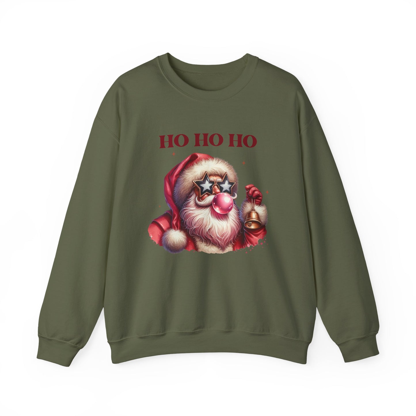 Ho Ho Ho Christmas Vintage Shirt, Santa Inspired, Funny santa sweatshirt - PopCultureByDesign36