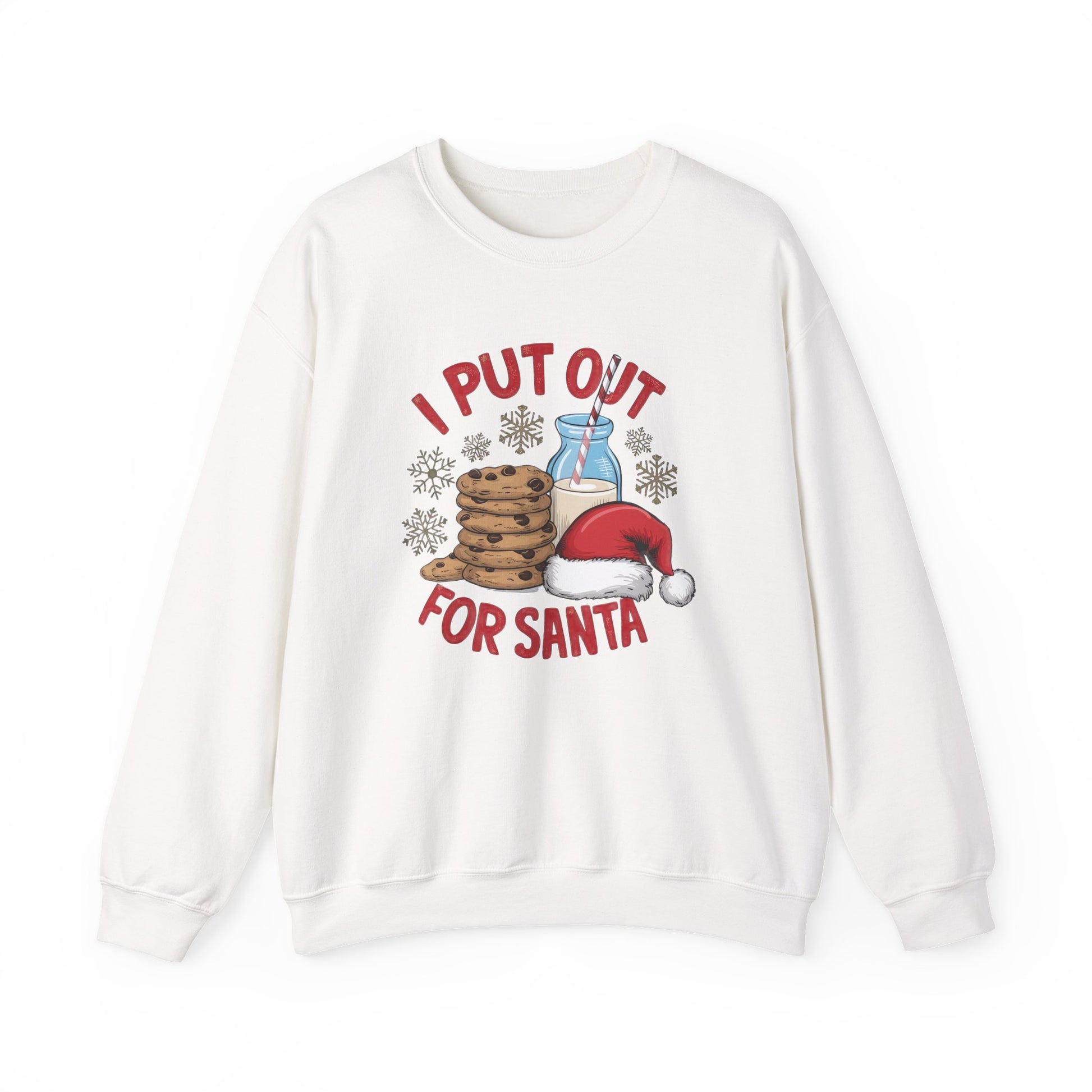 I Put Out For Santa Sweatshirt, Funny Christmas Shirt, Funny Santa Shirt - PopCultureByDesign36