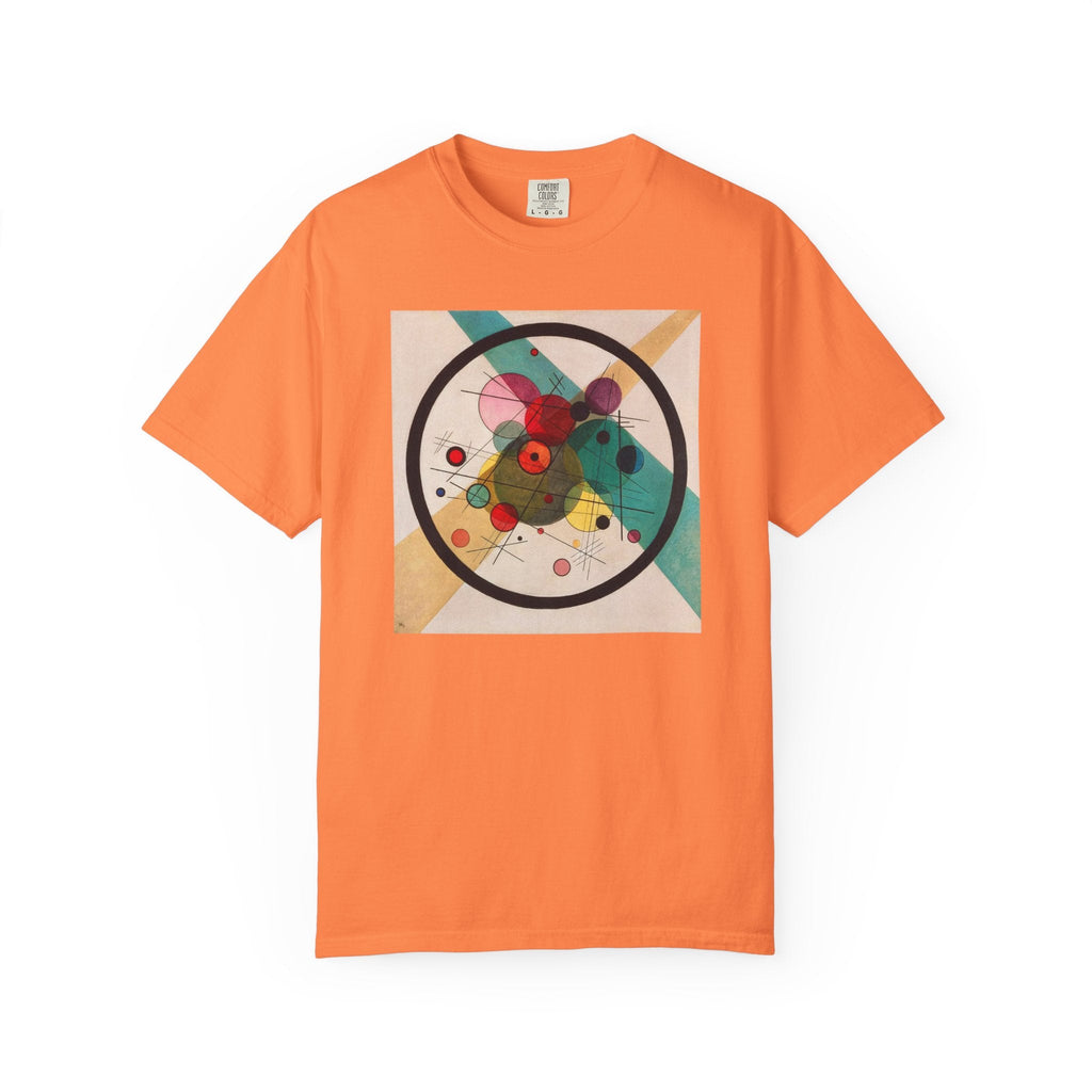 Abstract Art Tshirt, Circles in a Circle, Wassily Kandinsky by PopCultureByDesign36