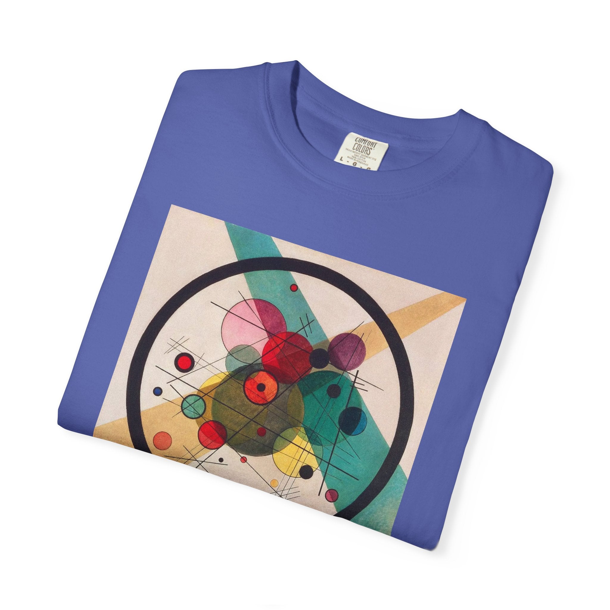 Abstract Art Tshirt, Circles in a Circle, Wassily Kandinsky by PopCultureByDesign36