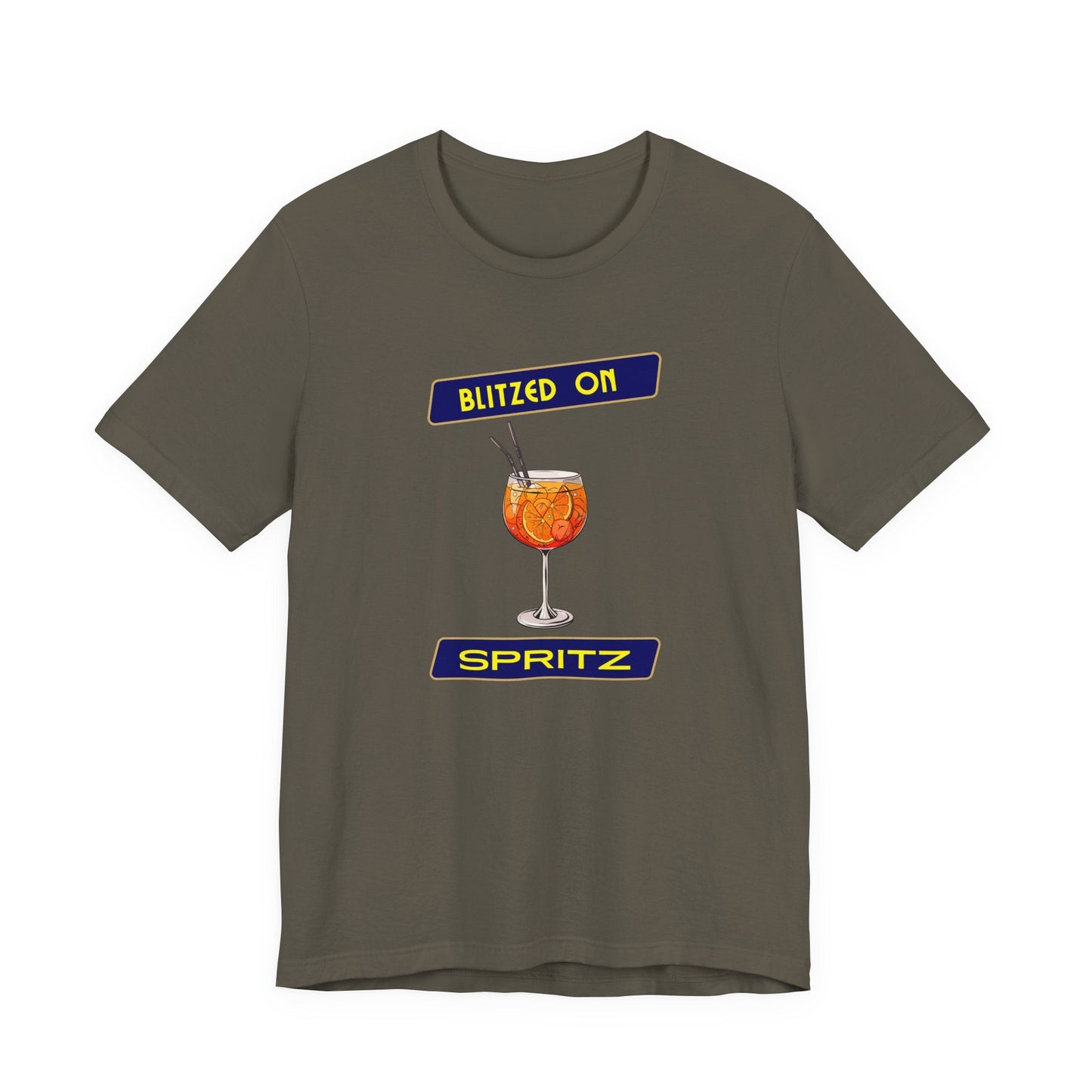 Aperol Spritz Shirt, Fun Cocktail Tee, Cocktail Drink Shirt - Popbydesign