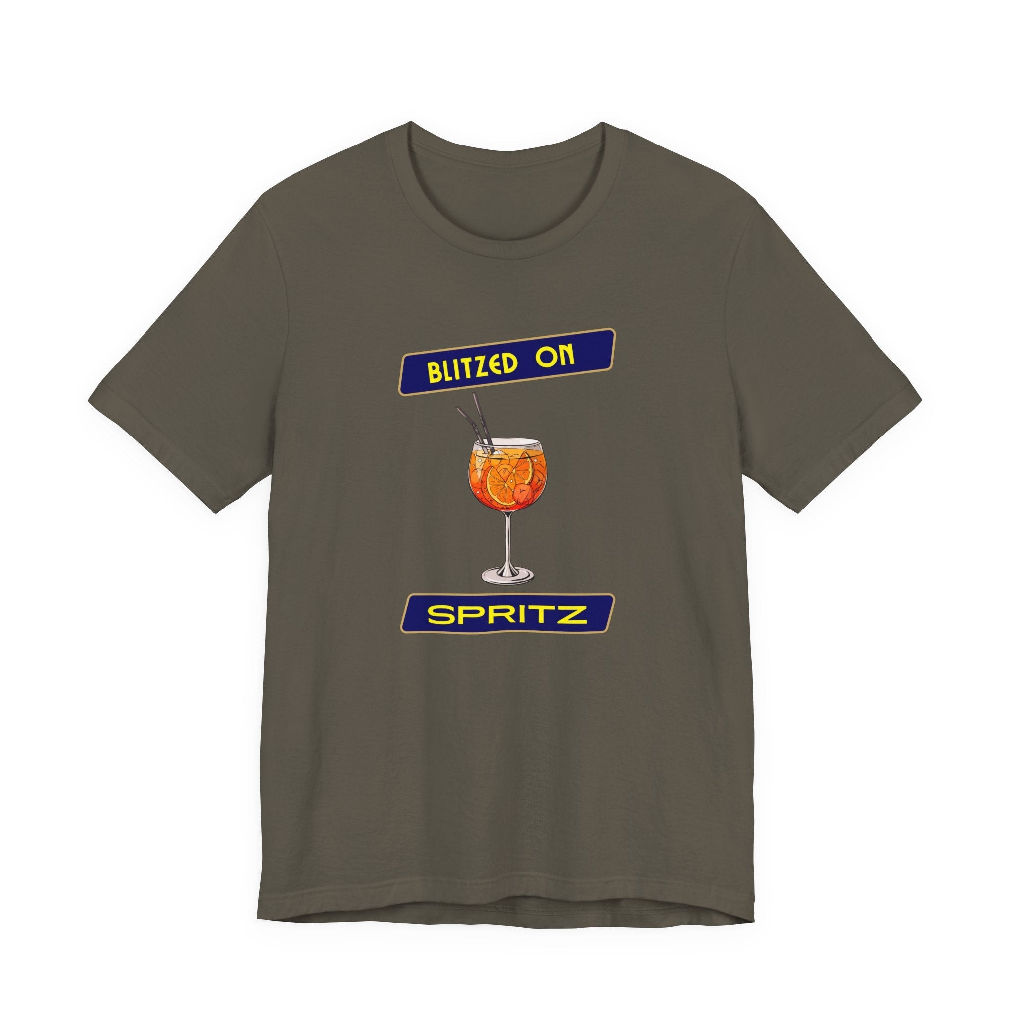 Aperol Spritz Shirt, Fun Cocktail Tee, Cocktail Drink Shirt by PopCultureByDesign36
