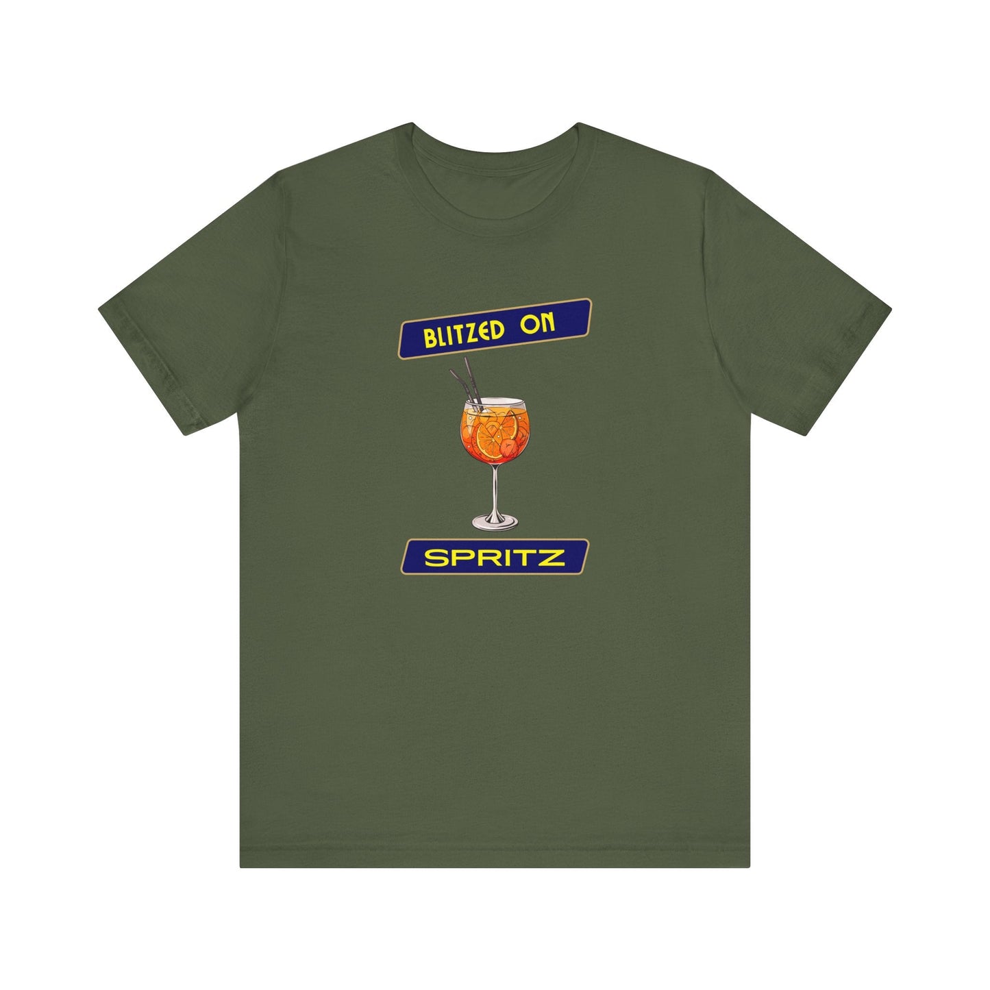 Aperol Spritz Shirt, Fun Cocktail Tee, Cocktail Drink Shirt - Popbydesign