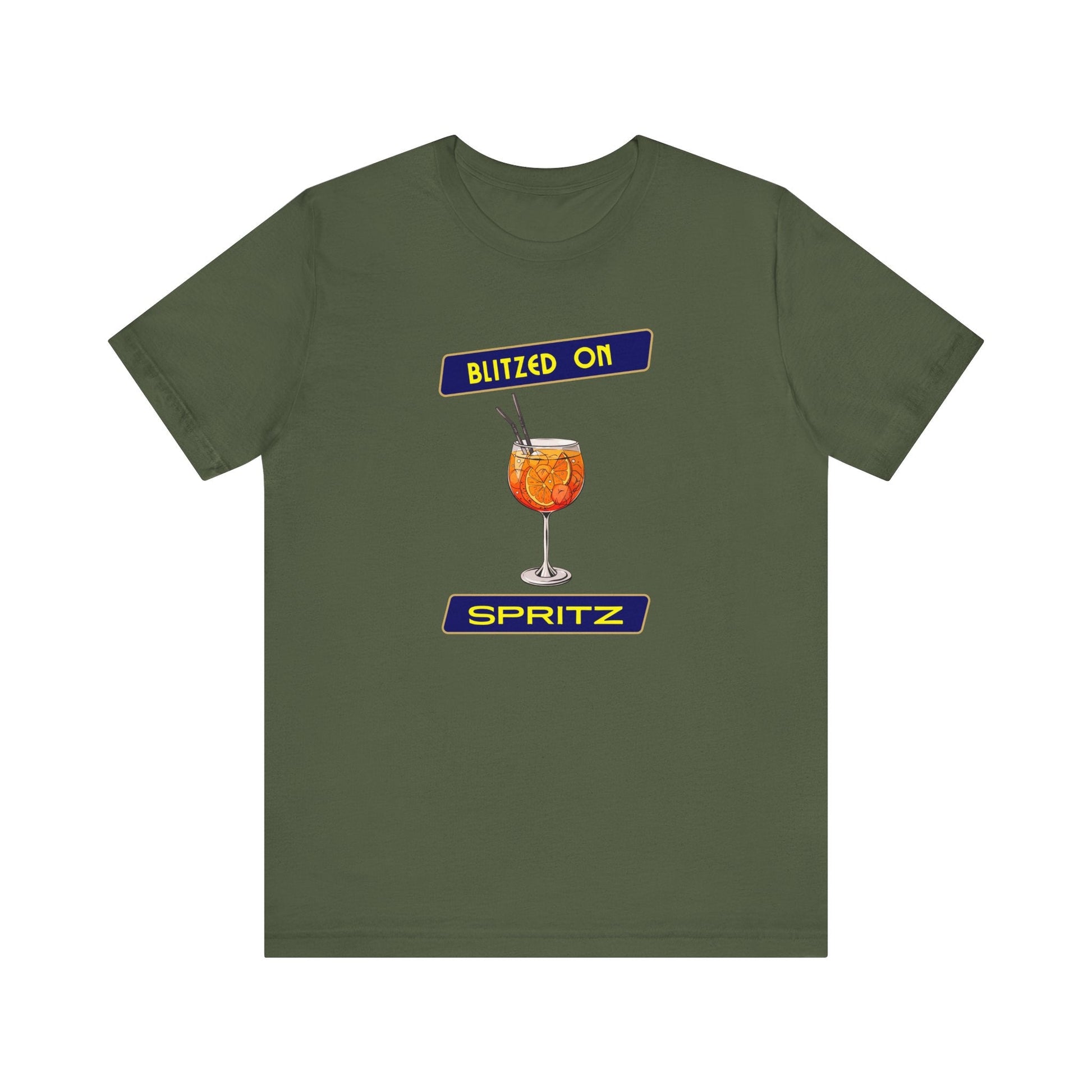 Aperol Spritz Shirt, Fun Cocktail Tee, Cocktail Drink Shirt - Popbydesign