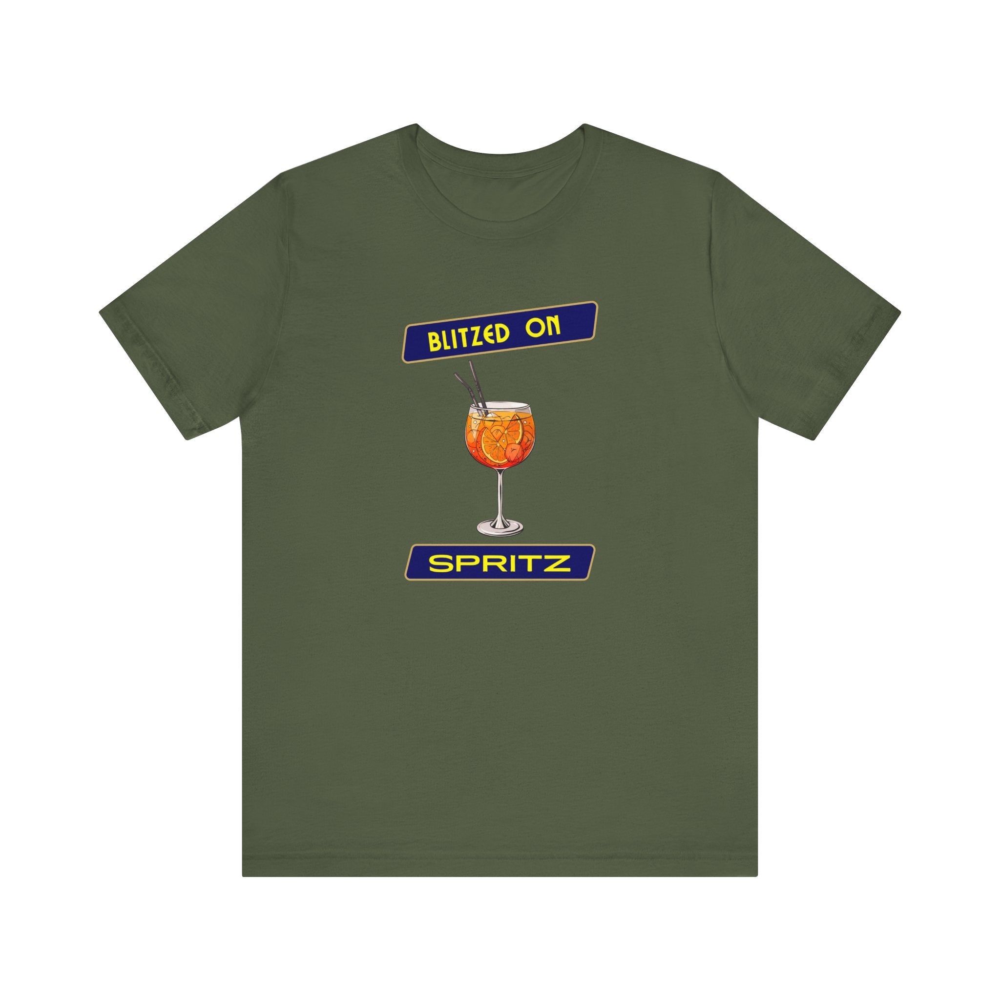 Aperol Spritz Shirt, Fun Cocktail Tee, Cocktail Drink Shirt by PopCultureByDesign36