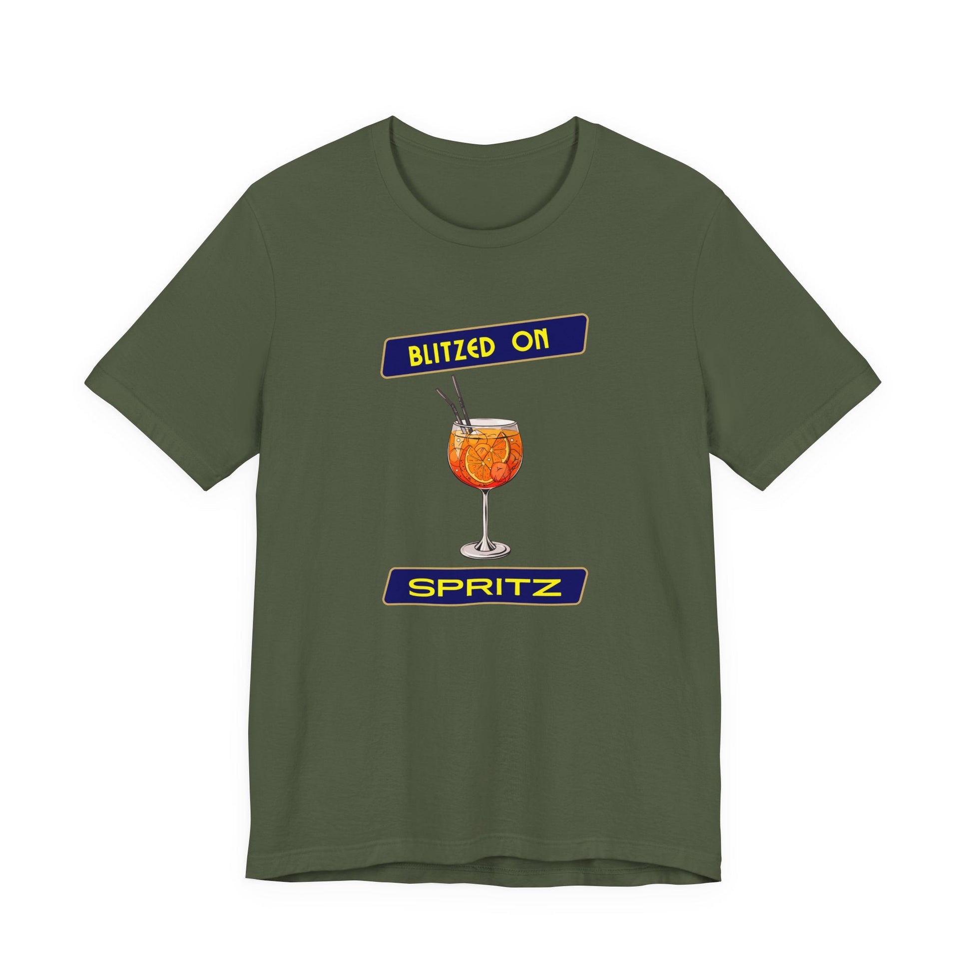 Aperol Spritz Shirt, Fun Cocktail Tee, Cocktail Drink Shirt - Popbydesign
