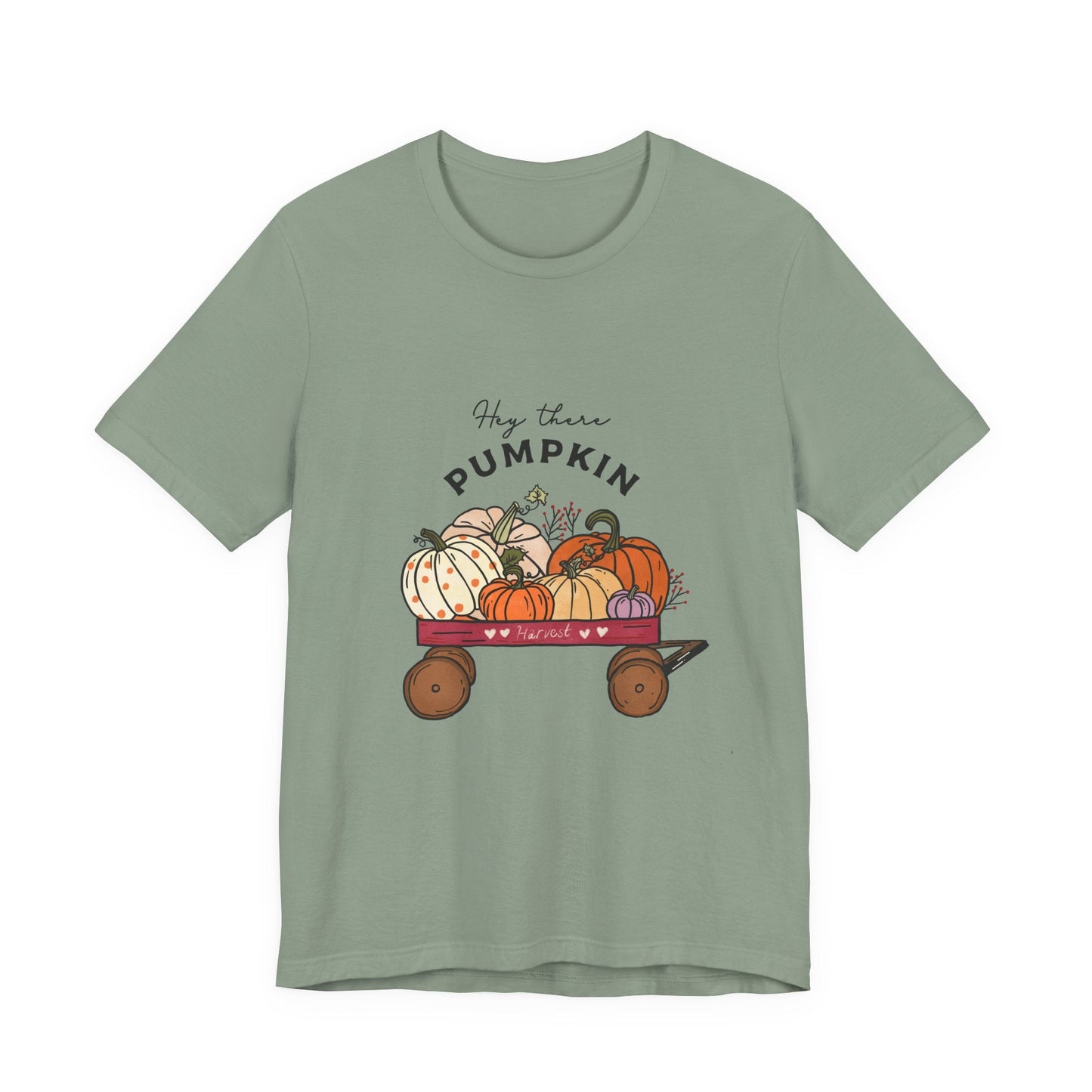 Autumn Halloween Pumpkin T-Shirt,Hey There Pumpkin Unisex - Popbydesign