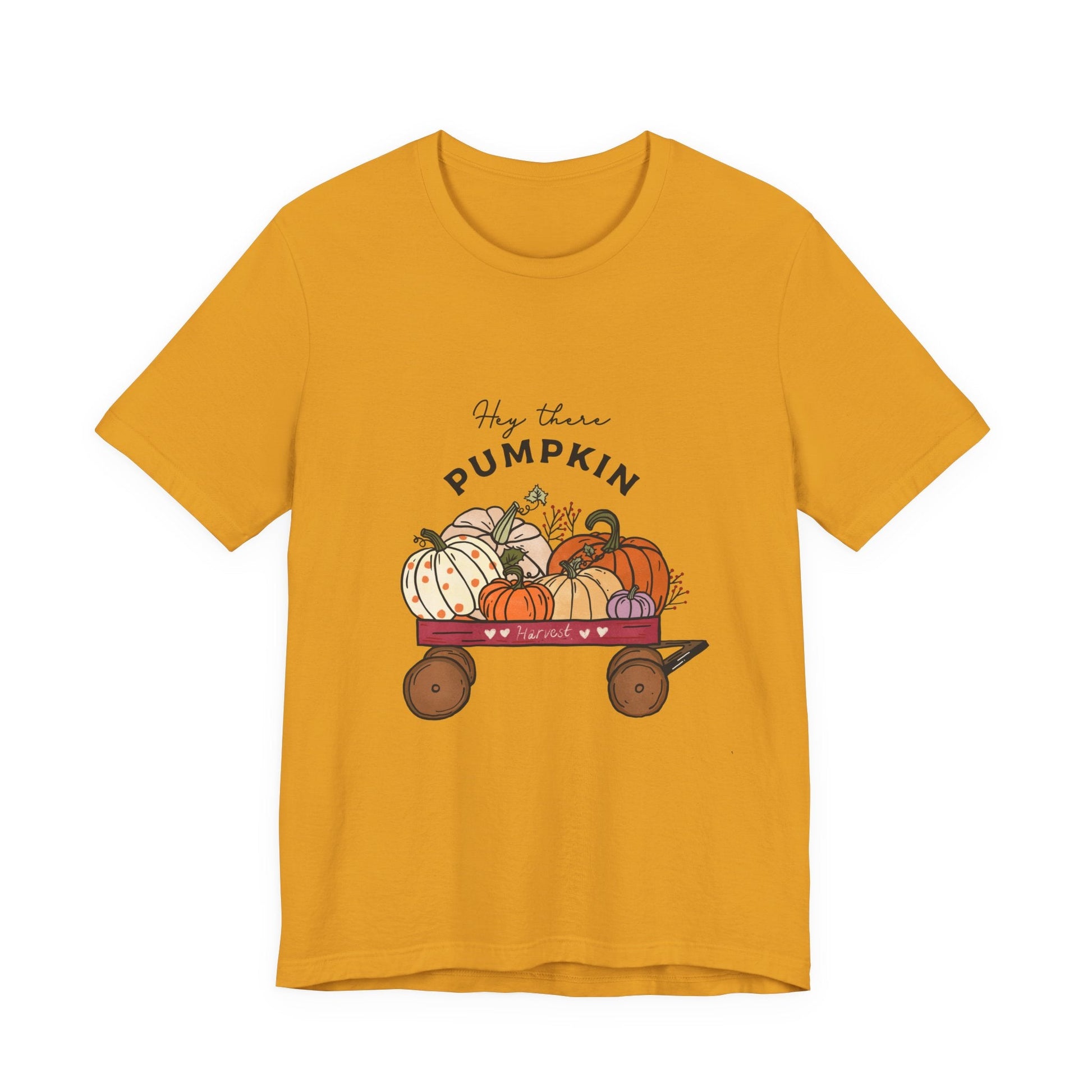 Autumn Halloween Pumpkin T-Shirt,Hey There Pumpkin Unisex - Popbydesign