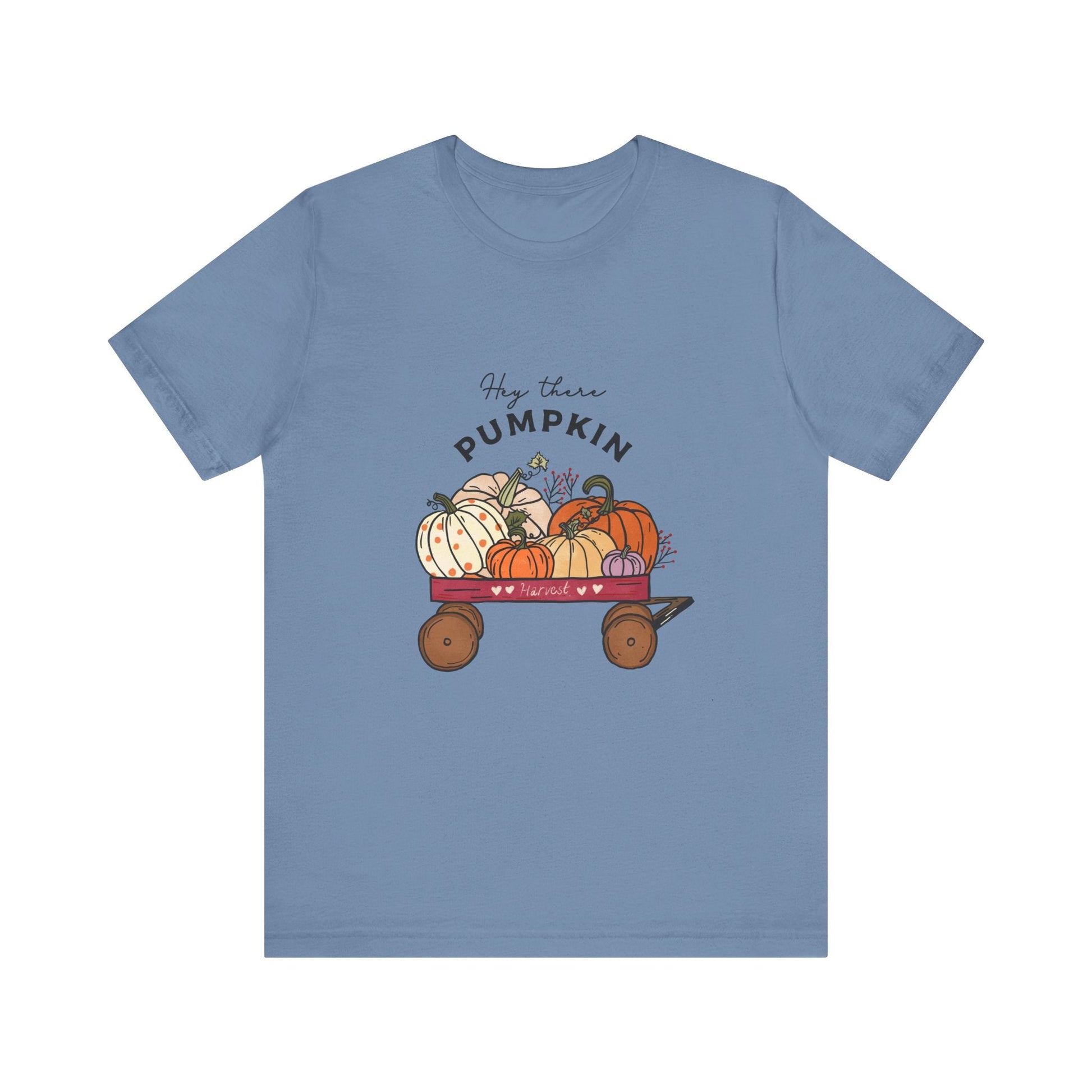 Autumn Halloween Pumpkin T-Shirt,Hey There Pumpkin Unisex - Popbydesign