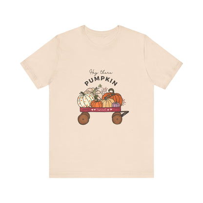 Autumn Halloween Pumpkin T-Shirt,Hey There Pumpkin Unisex - Popbydesign