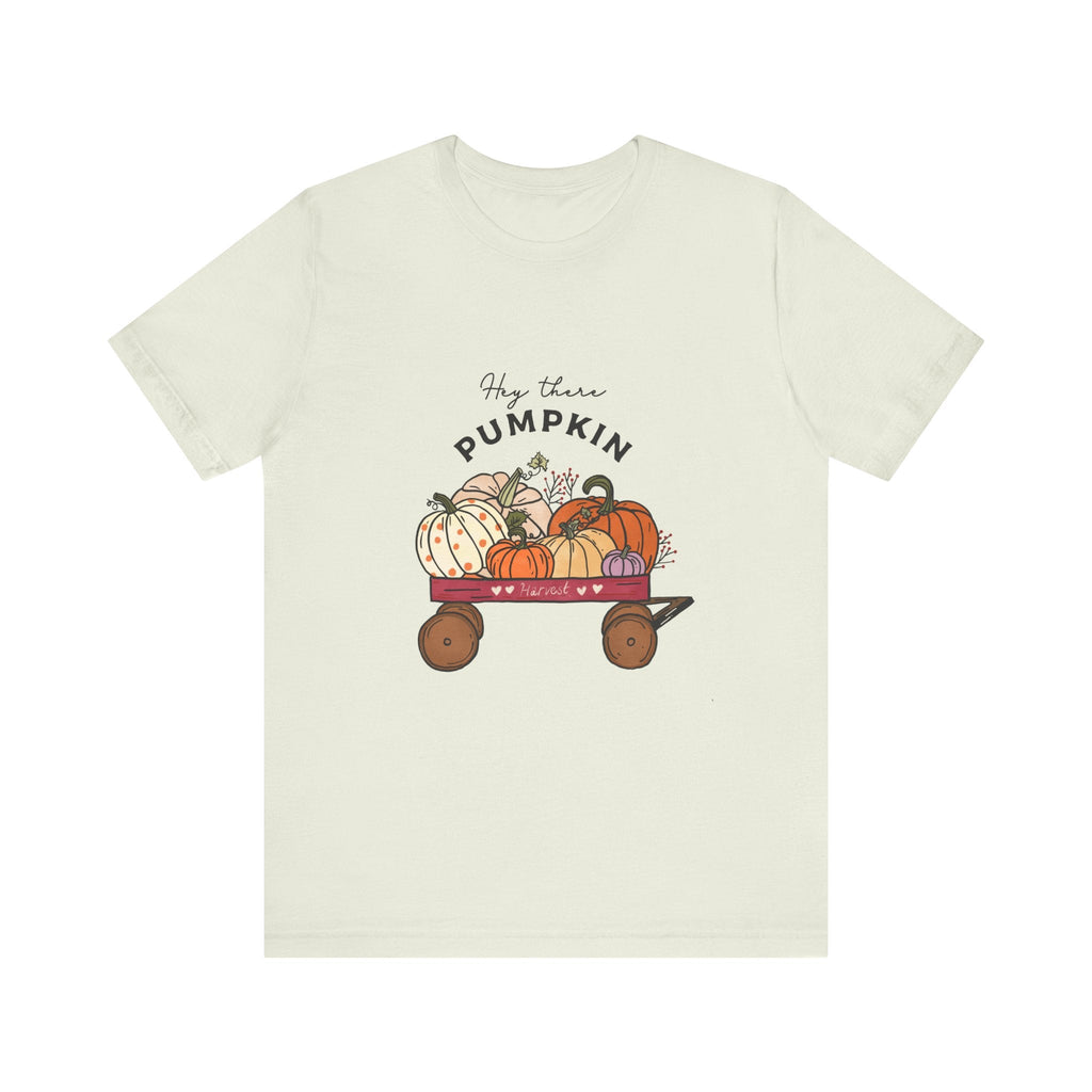 Autumn Halloween Pumpkin T-Shirt,Hey There Pumpkin Unisex by PopCultureByDesign36