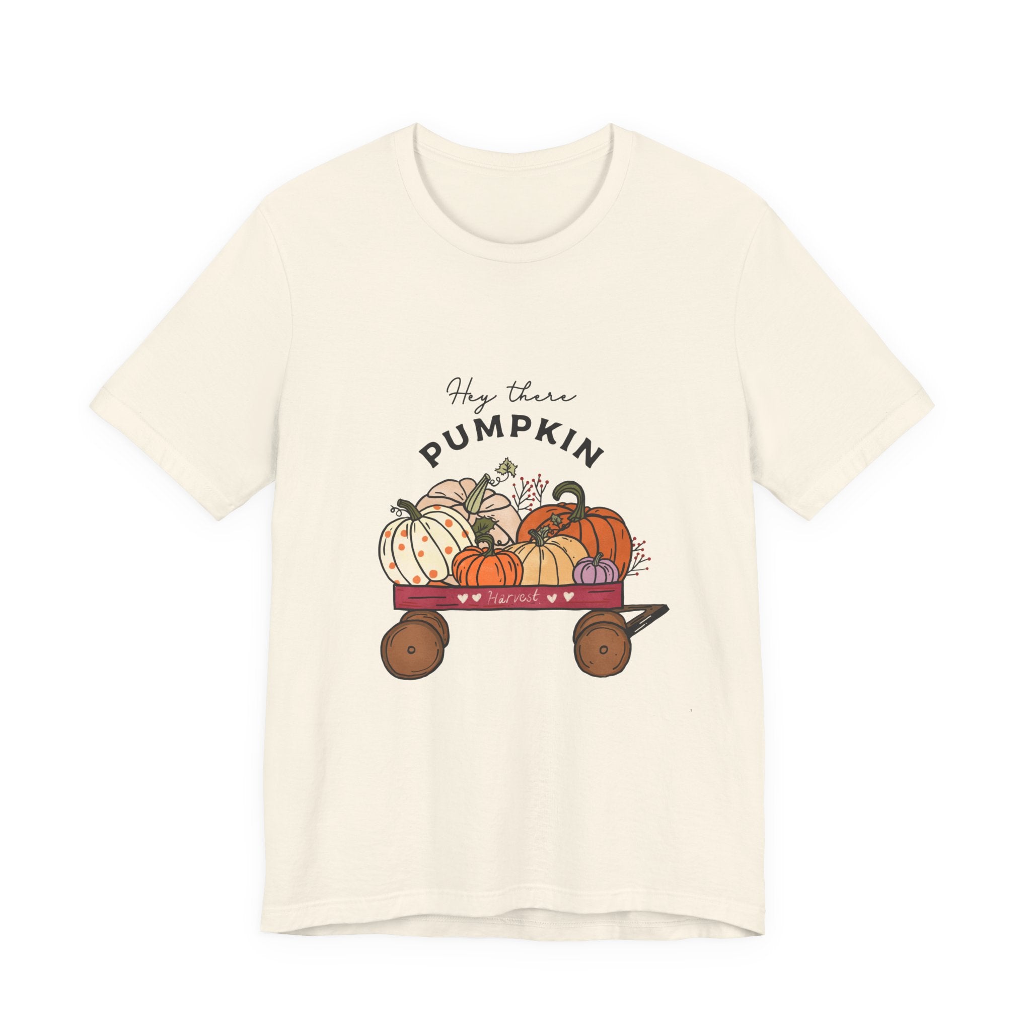 Autumn Halloween Pumpkin T-Shirt,Hey There Pumpkin Unisex by PopCultureByDesign36