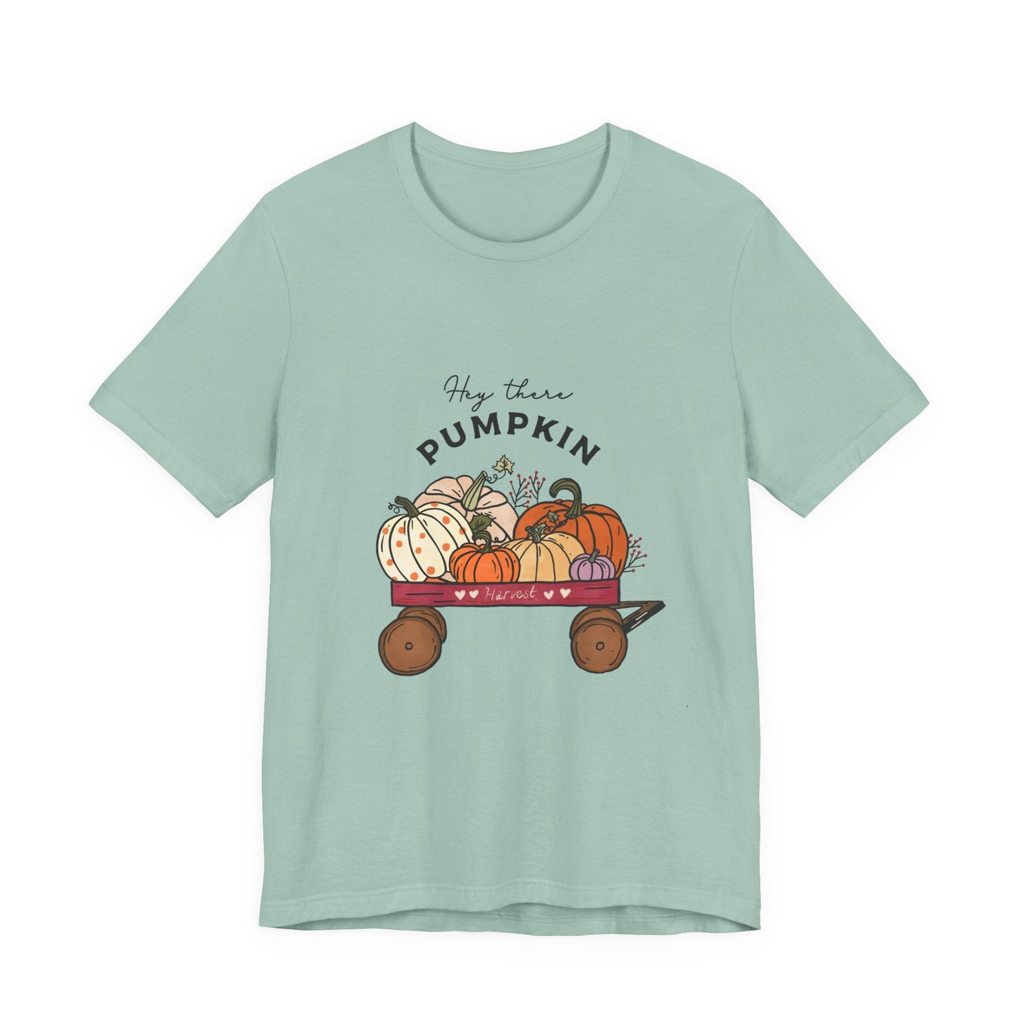 Autumn Halloween Pumpkin T-Shirt,Hey There Pumpkin Unisex - Popbydesign