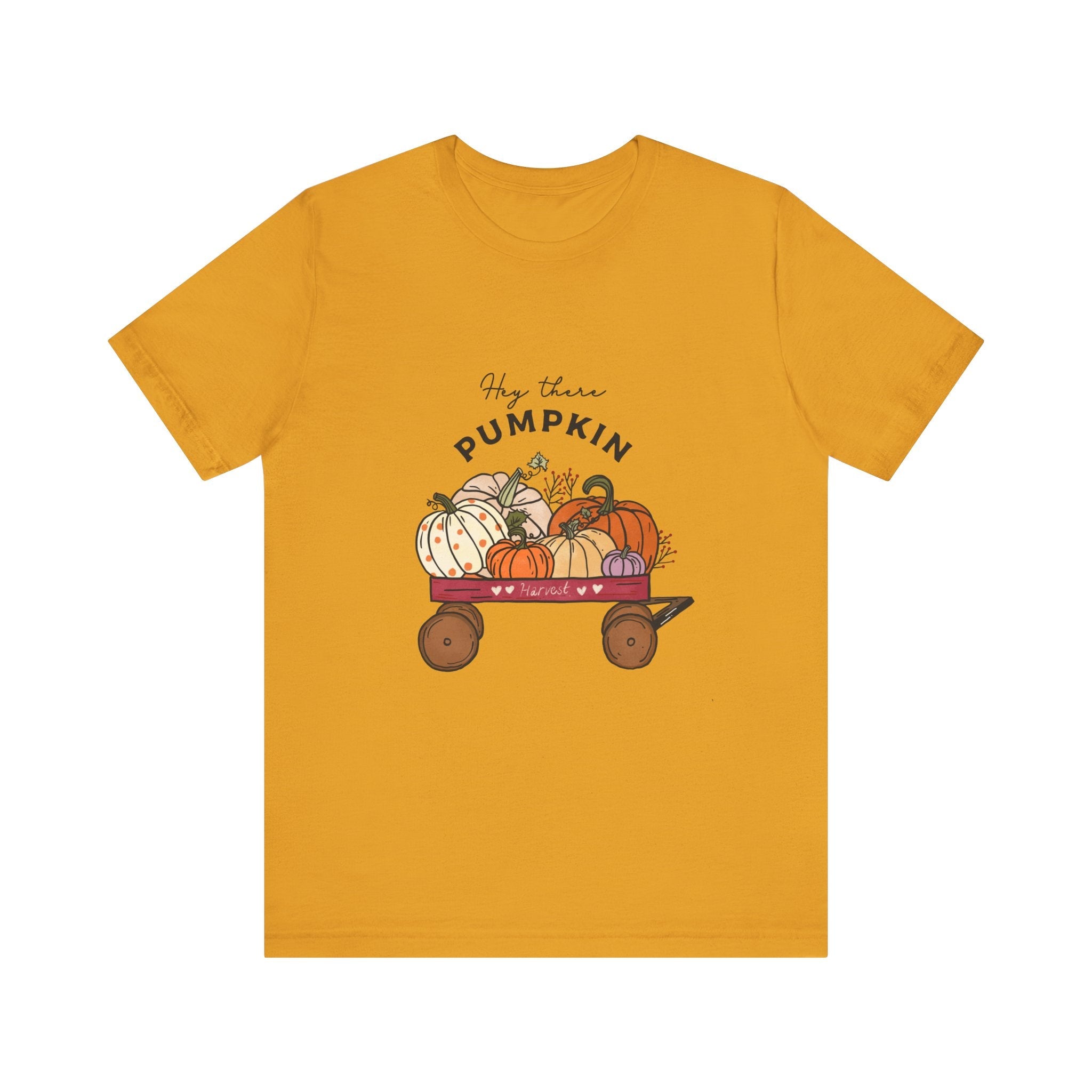 Autumn Halloween Pumpkin T-Shirt,Hey There Pumpkin Unisex by PopCultureByDesign36