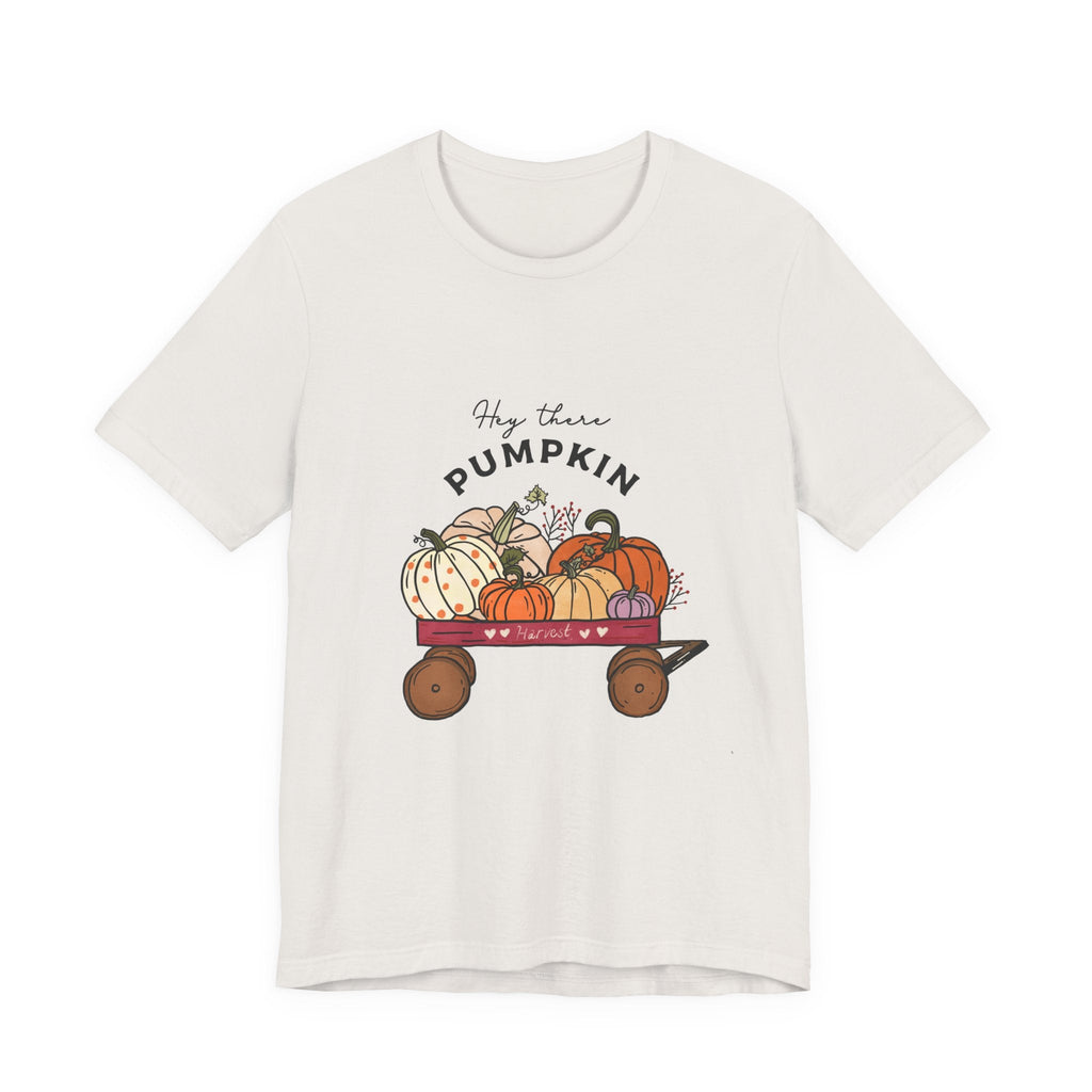 Autumn Halloween Pumpkin T-Shirt,Hey There Pumpkin Unisex by PopCultureByDesign36