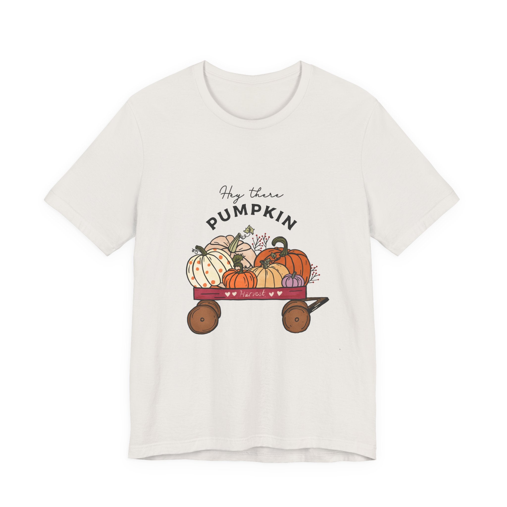 Autumn Halloween Pumpkin T-Shirt,Hey There Pumpkin Unisex by PopCultureByDesign36